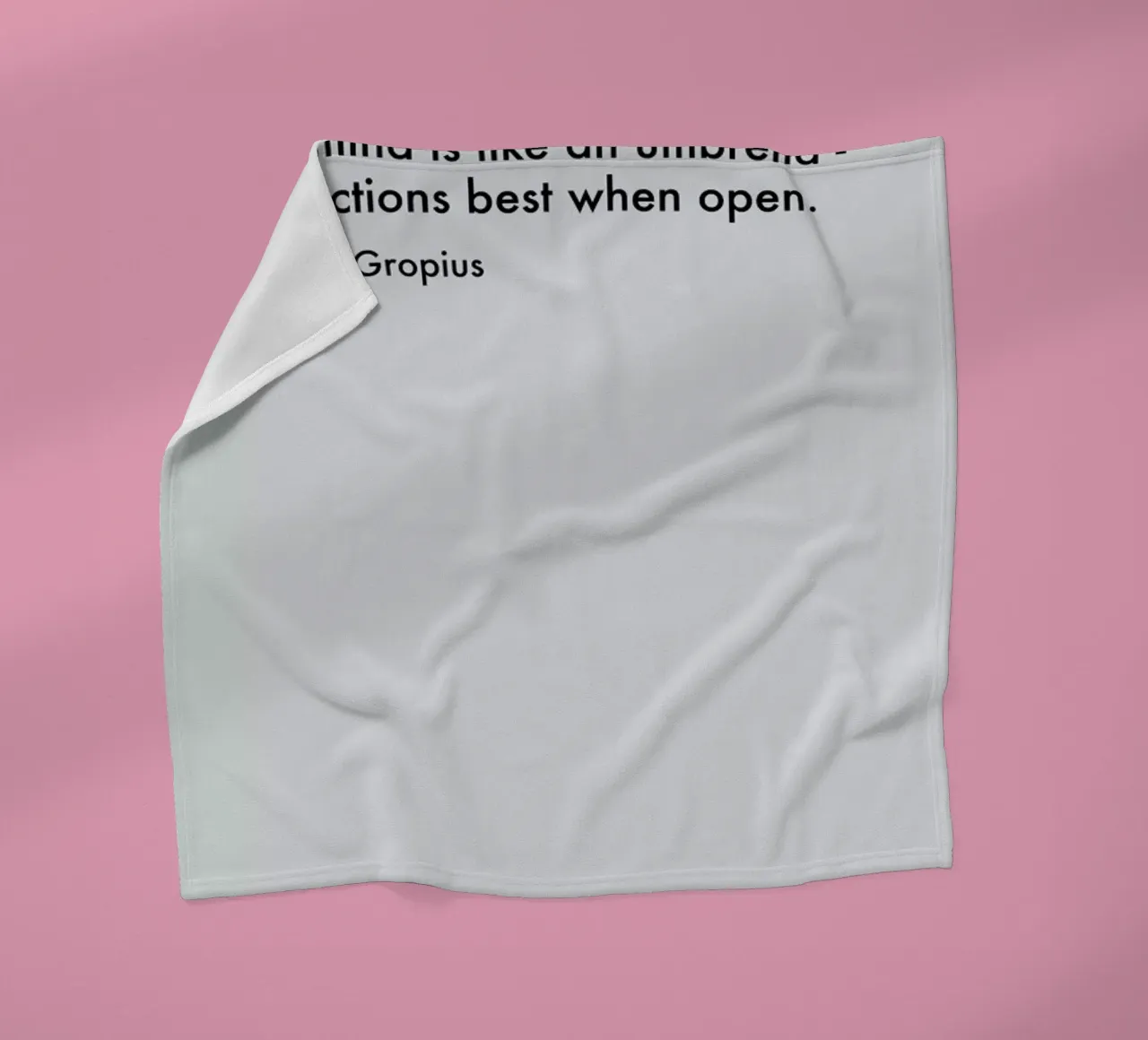 Gropius - Creativity Fleecedecke von Studio One