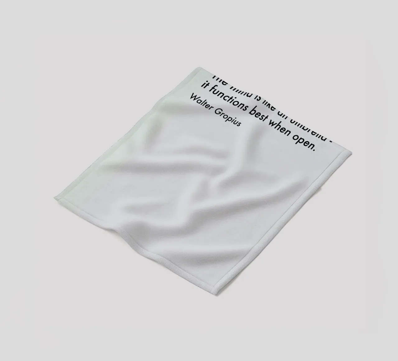 Gropius - Creativity Fleecedecke von Studio One