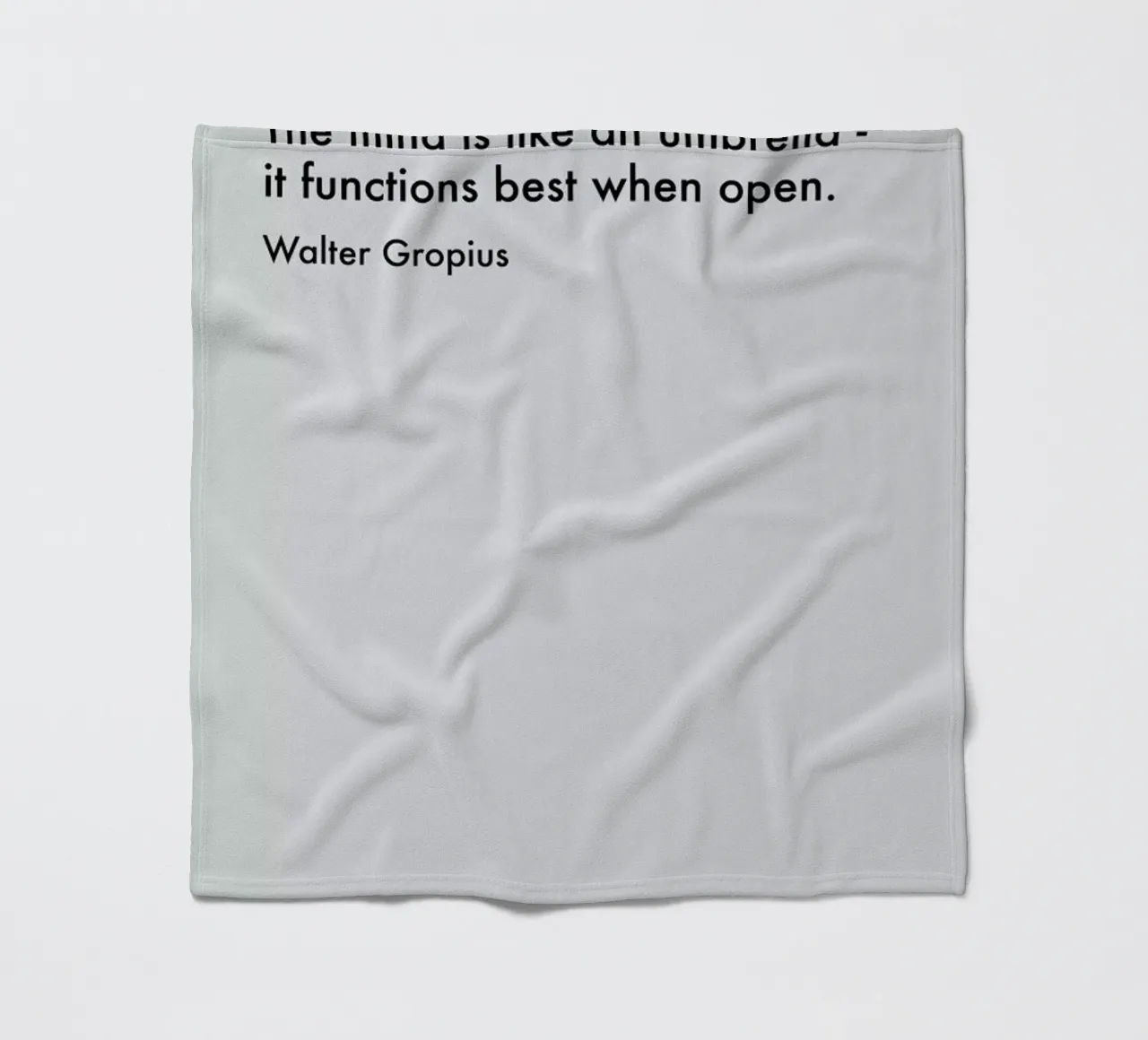 Gropius - Creativity Fleecedecke von Studio One