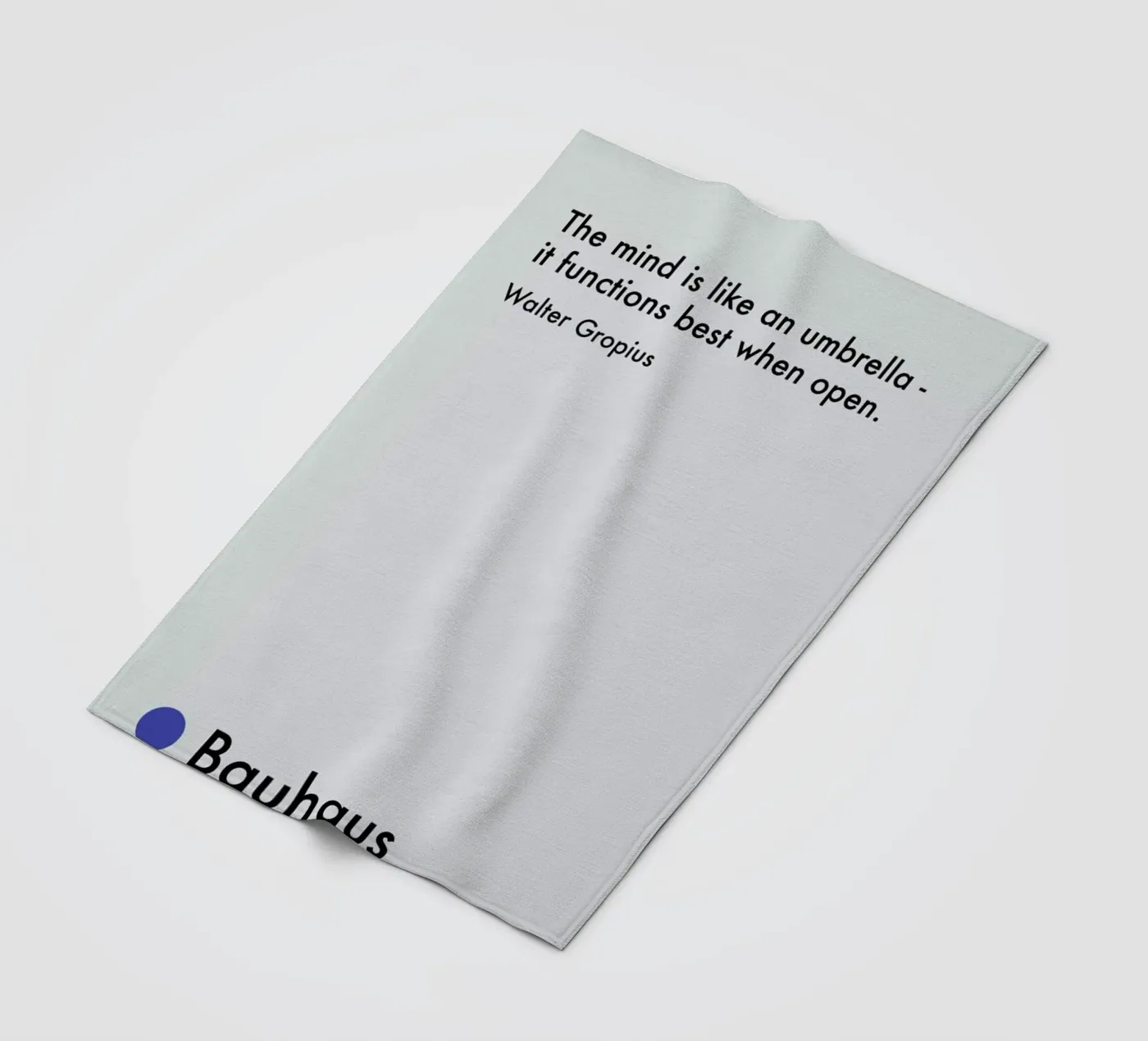 Gropius - Creativity fleece blanket by Studio One