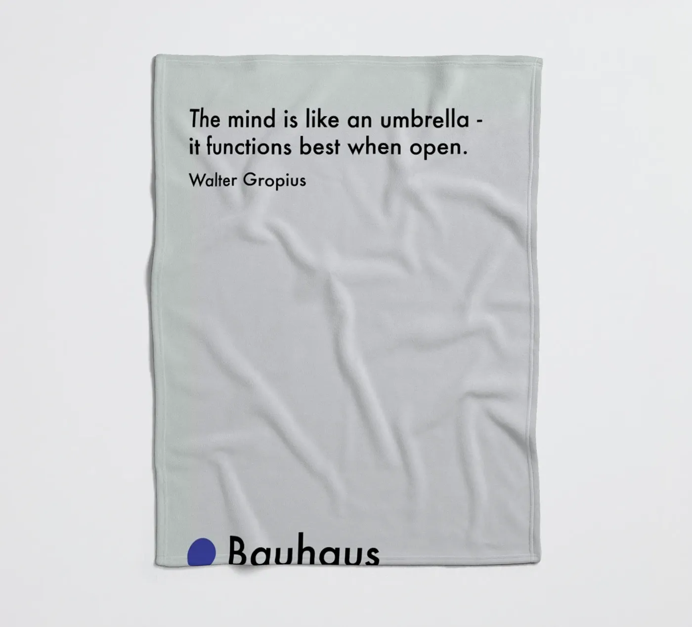 Gropius - Creativity fleece blanket by Studio One