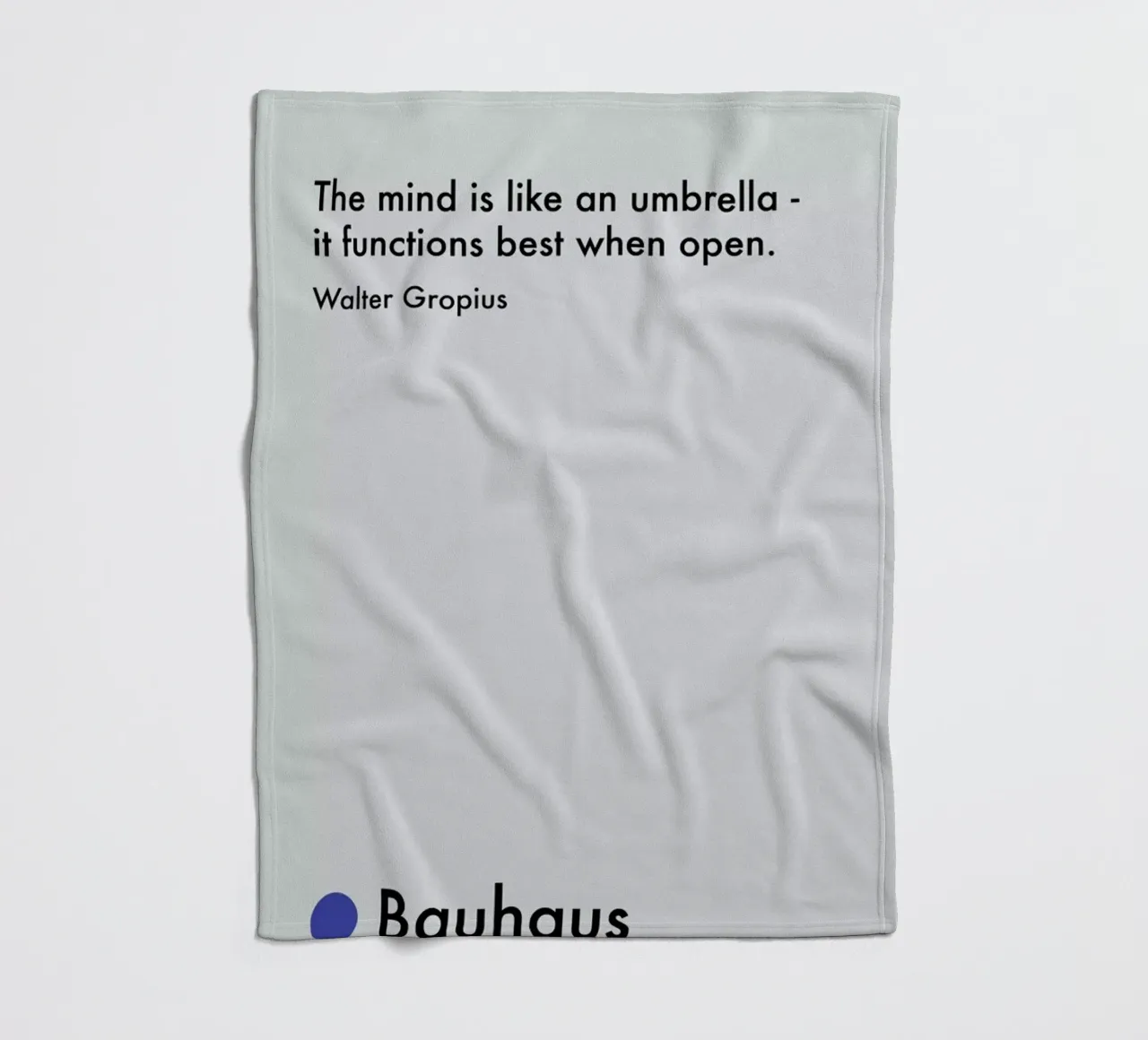 Gropius - Creativity Fleecedecke von Studio One