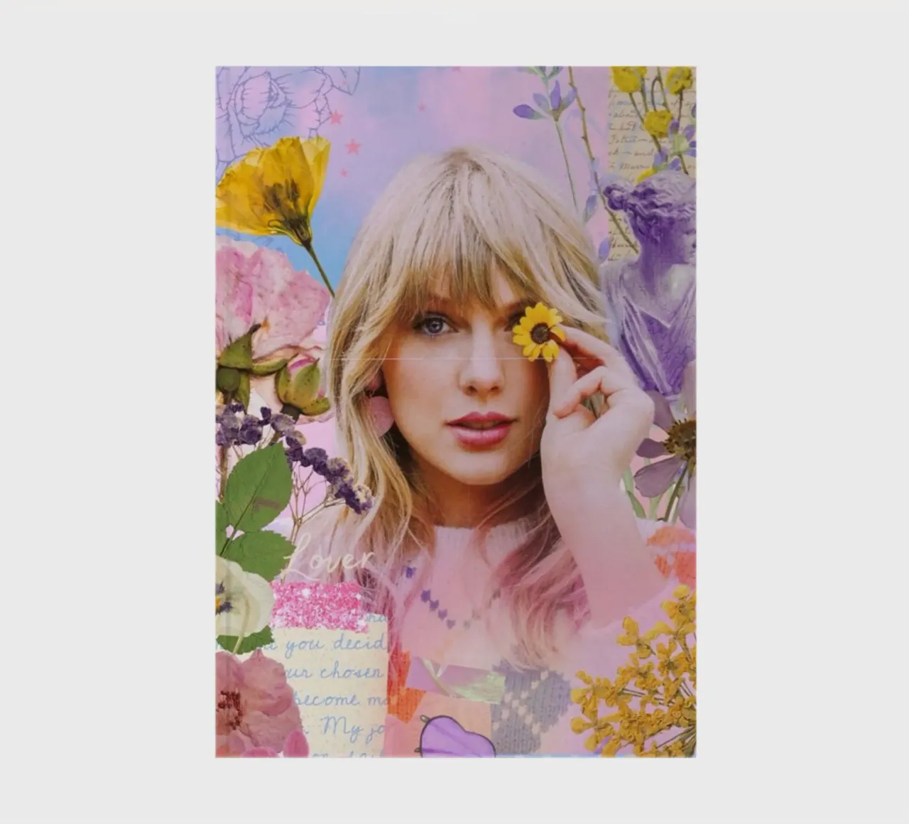 Sun flowers and taylor swift notebook by avissta