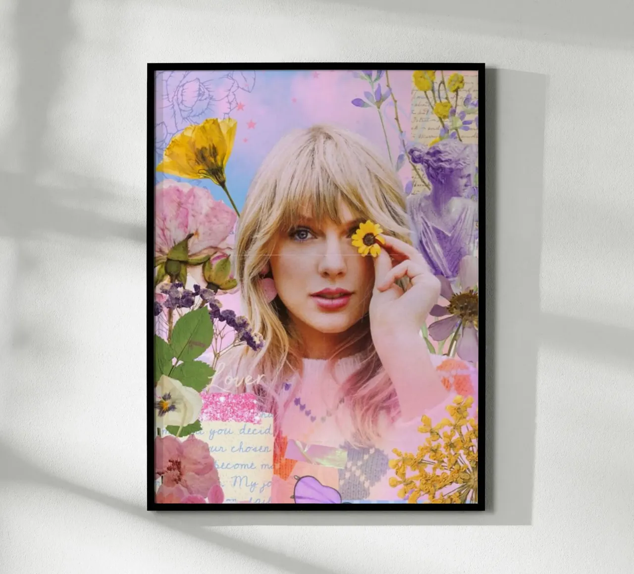 Sun flowers and taylor swift carta hahnemühle da avissta