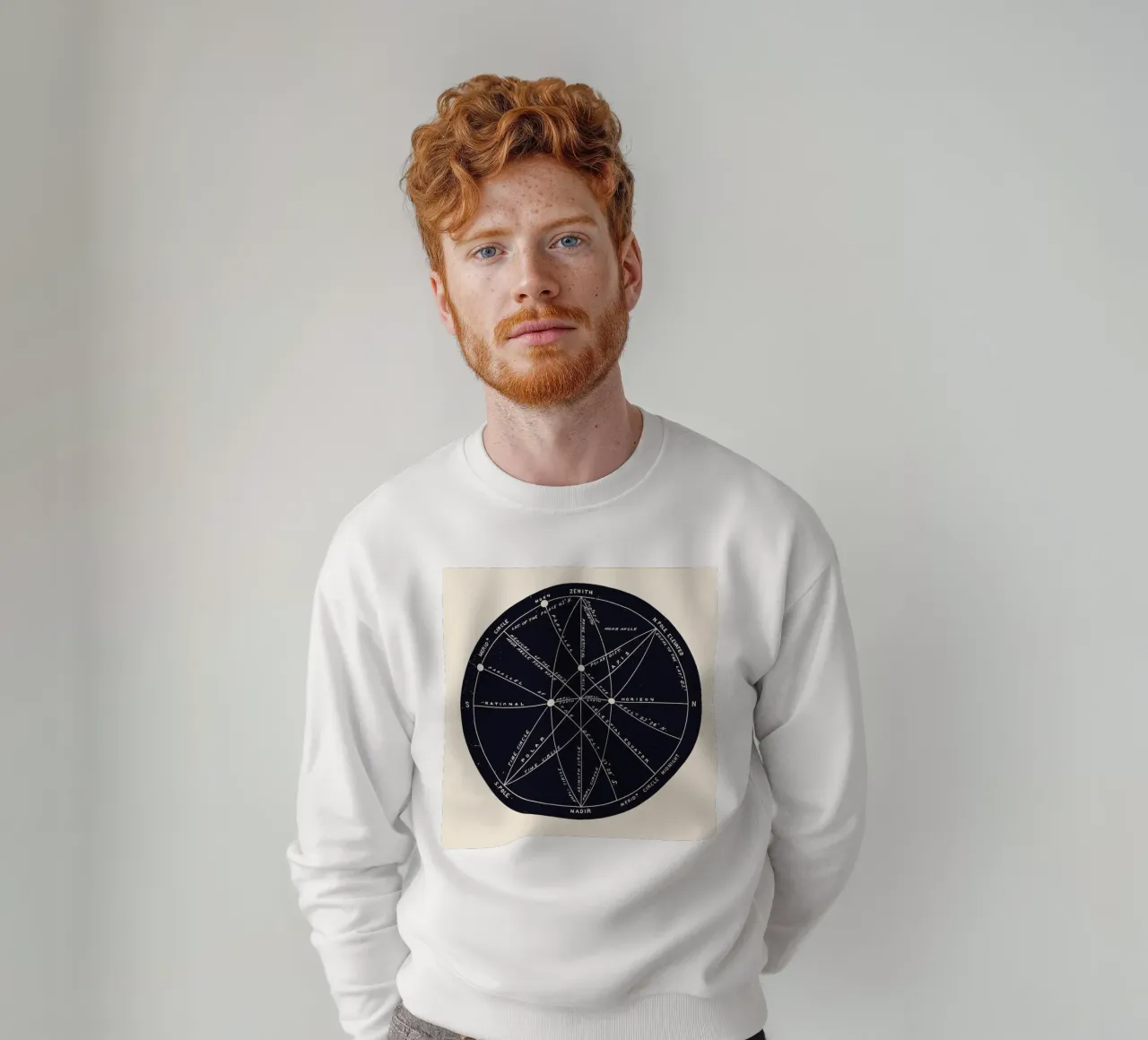 Meridians sweatshirt by Astër