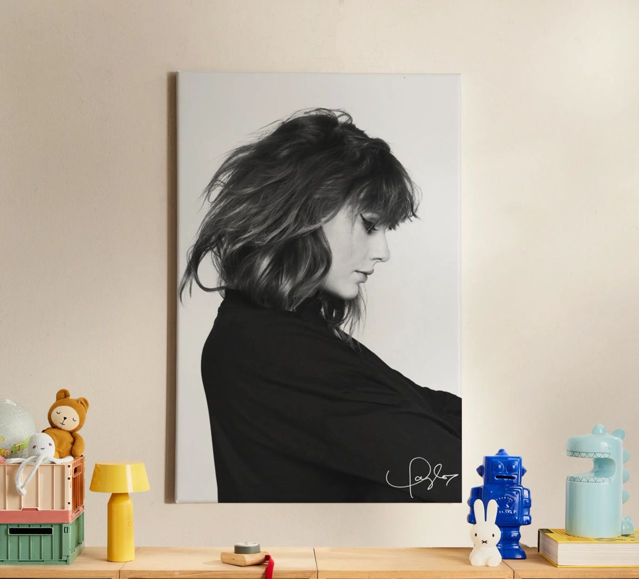 Taylor swift with signature tela da avissta