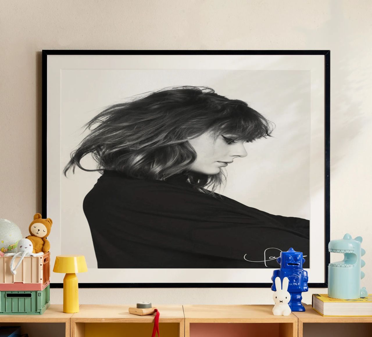 Taylor swift with signature carta hahnemühle da avissta