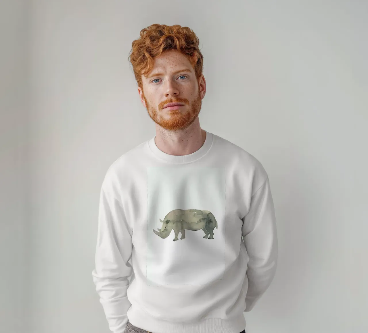 Rhino felpa da Farina Kuklinski