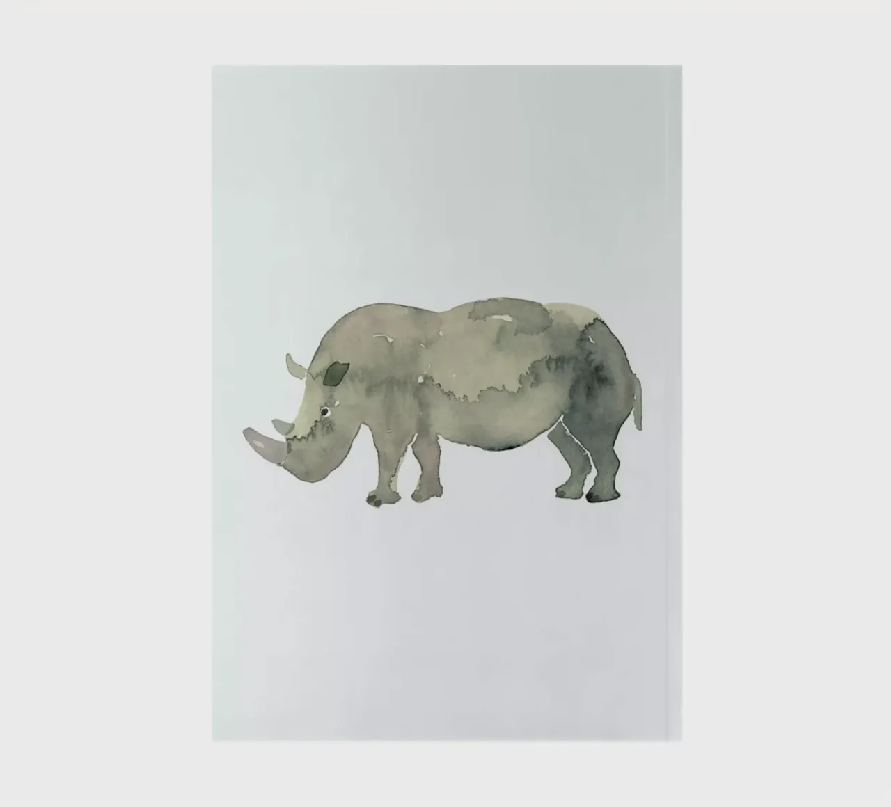 Rhino notebook by Farina Kuklinski