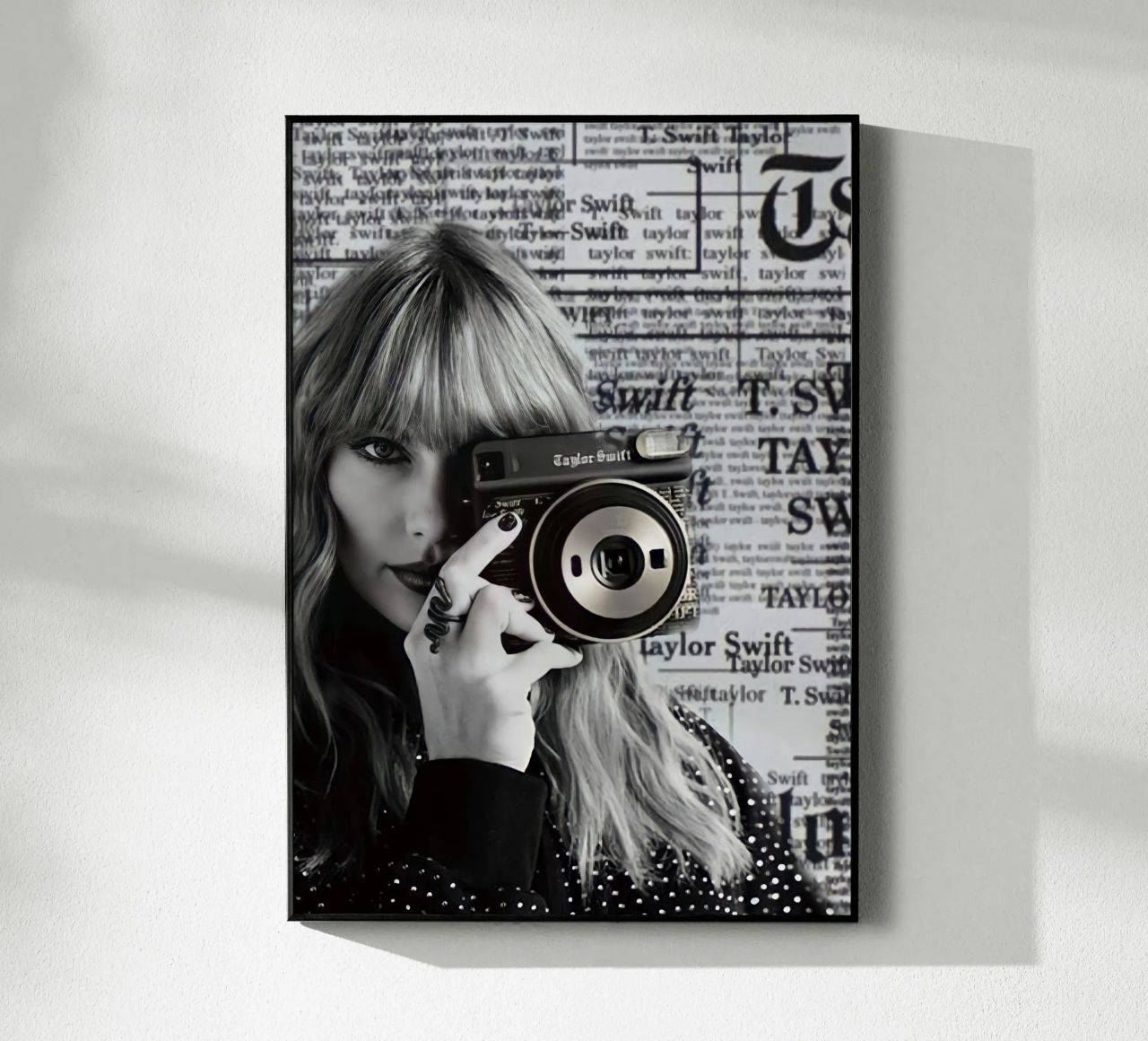 Taylor swift and clasic camera plexiglass da avissta