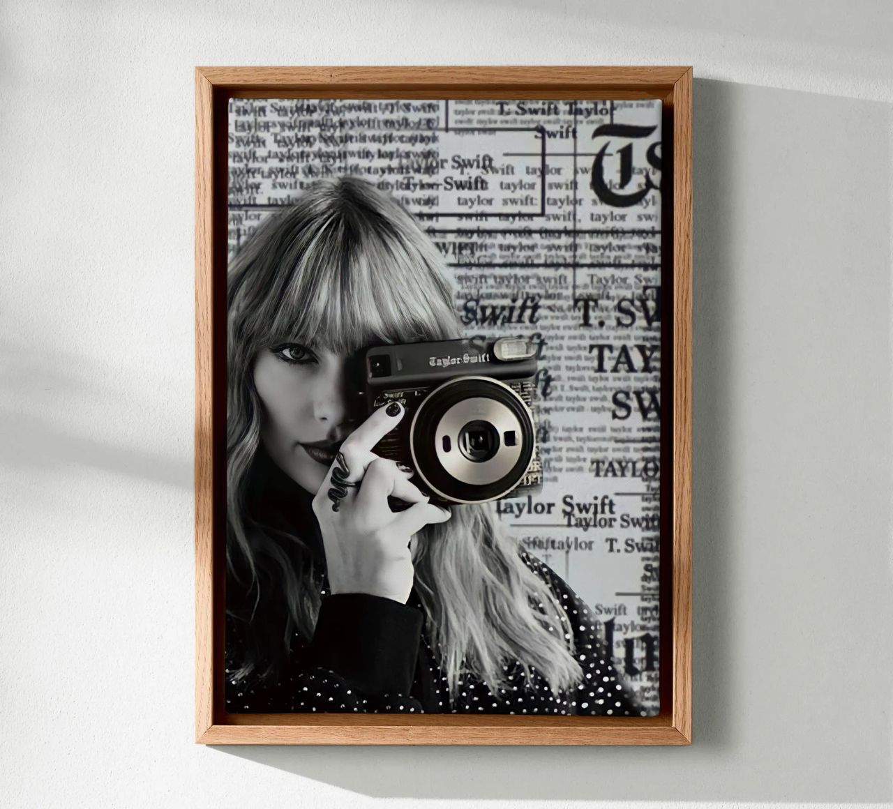 Taylor swift and clasic camera tela da avissta