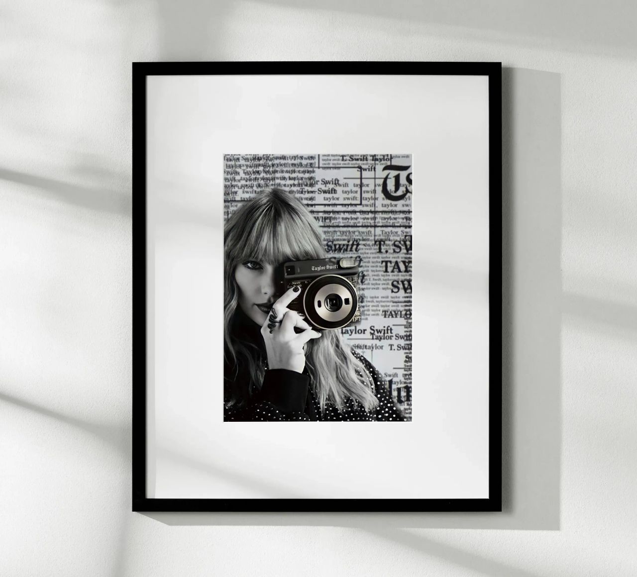 Taylor swift and clasic camera carta hahnemühle da avissta