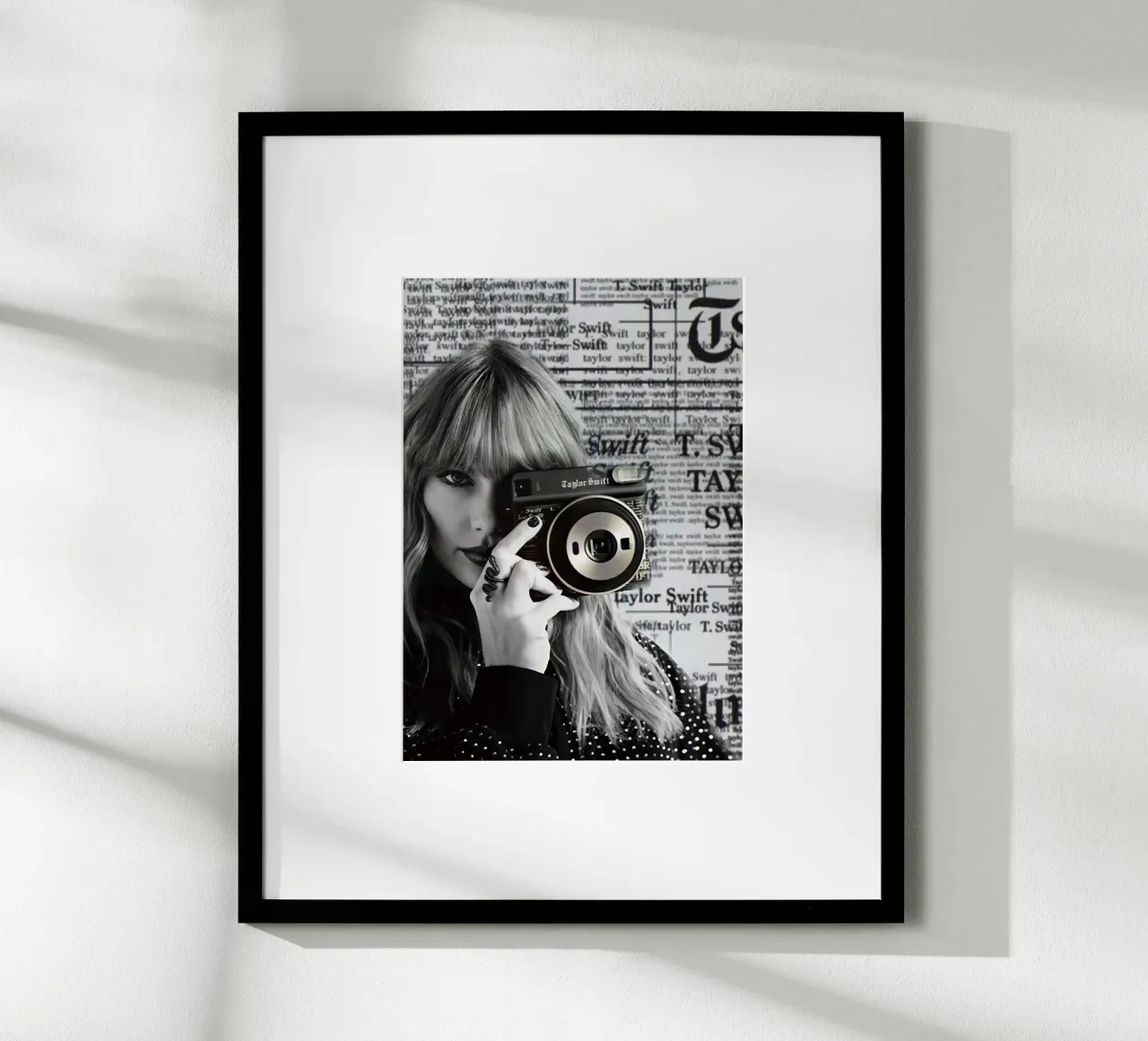Taylor swift and clasic camera hahnemühle de avissta
