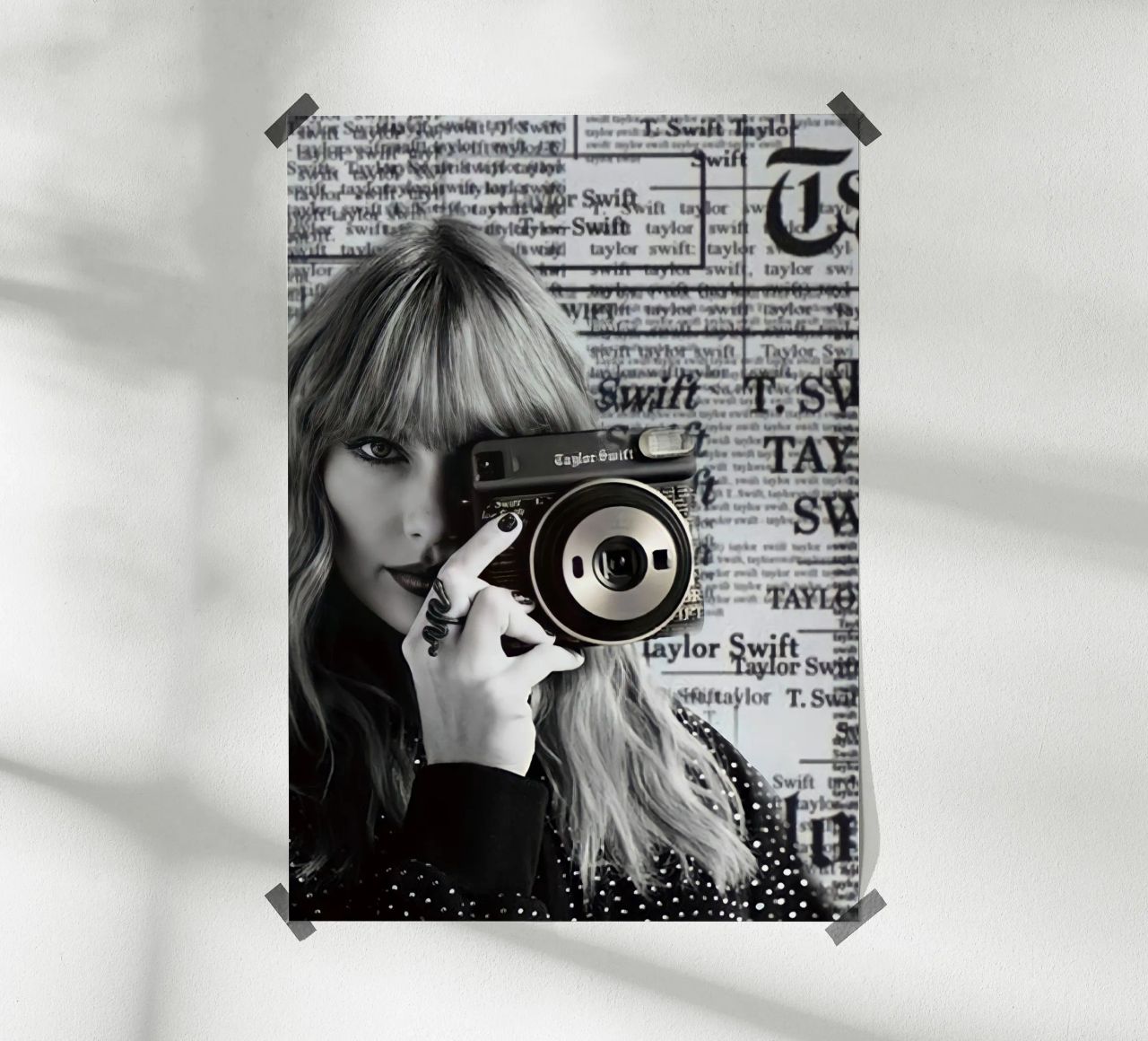 Taylor swift and clasic camera carta hahnemühle da avissta