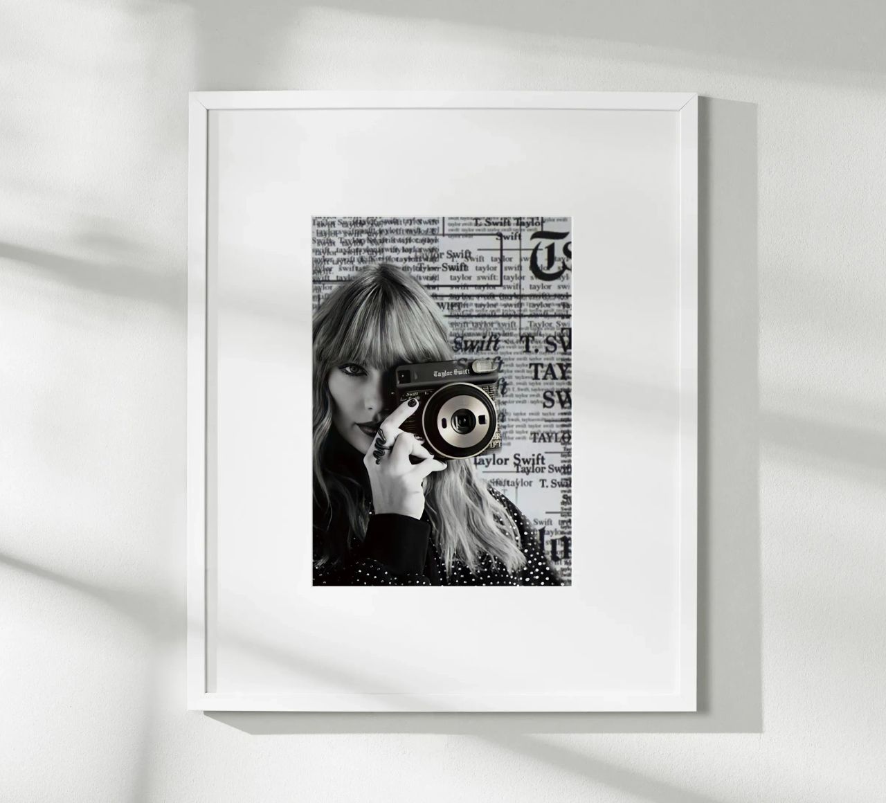 Taylor swift and clasic camera carta hahnemühle da avissta