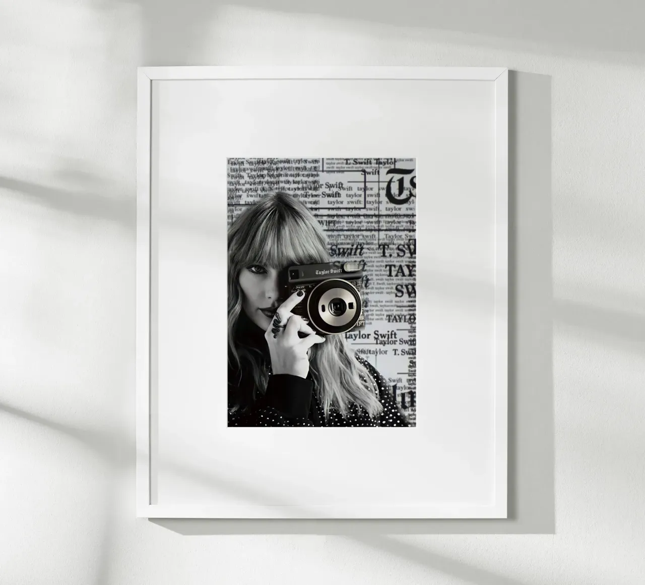 Taylor swift and clasic camera hahnemühle de avissta