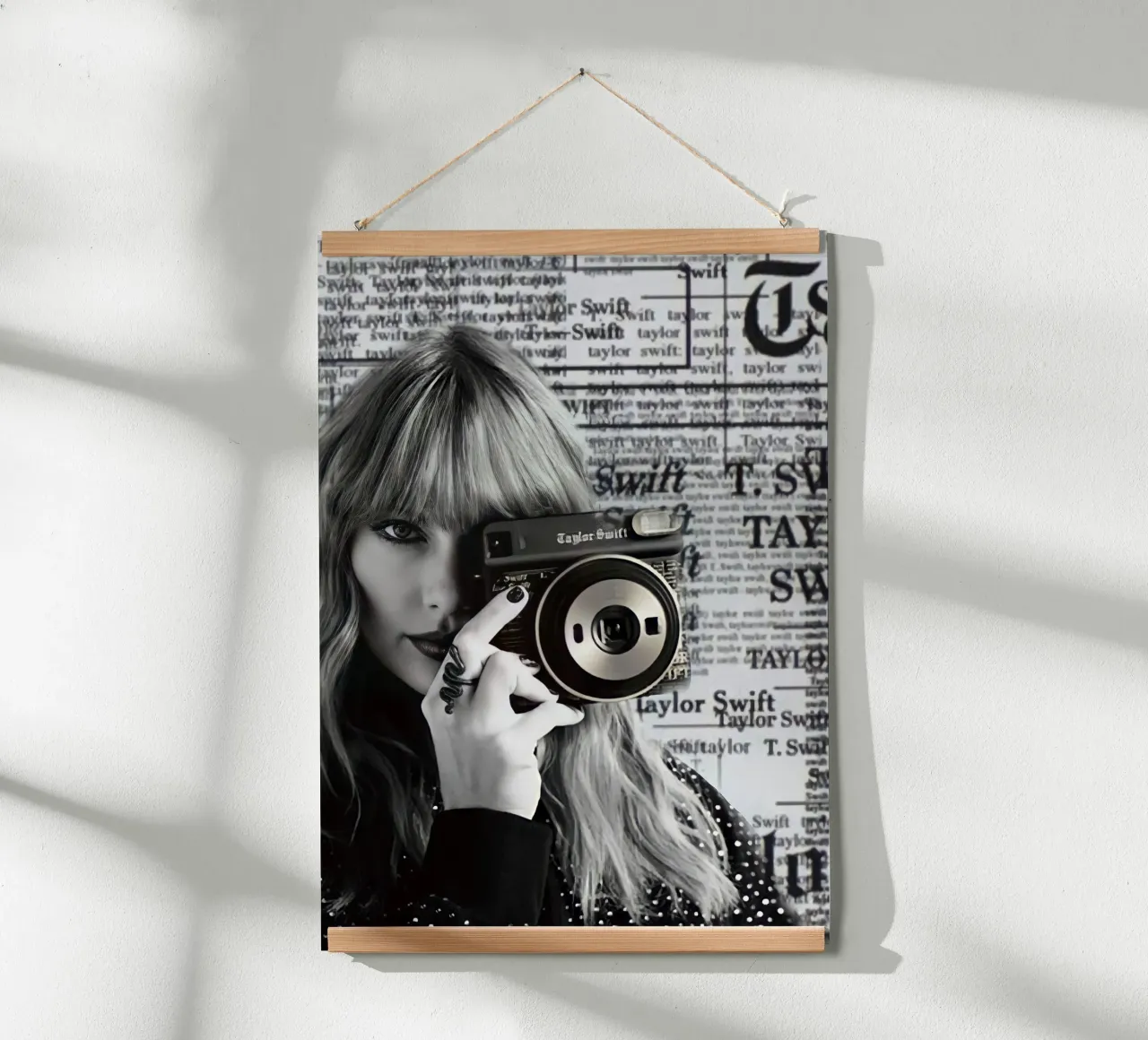 Taylor swift and clasic camera hahnemühle de avissta