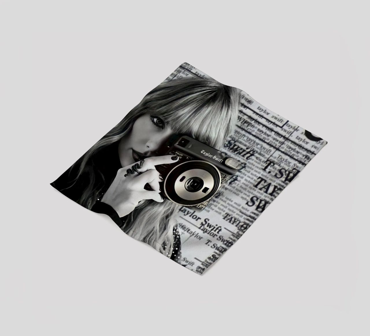Taylor swift and clasic camera coperta in pile da avissta