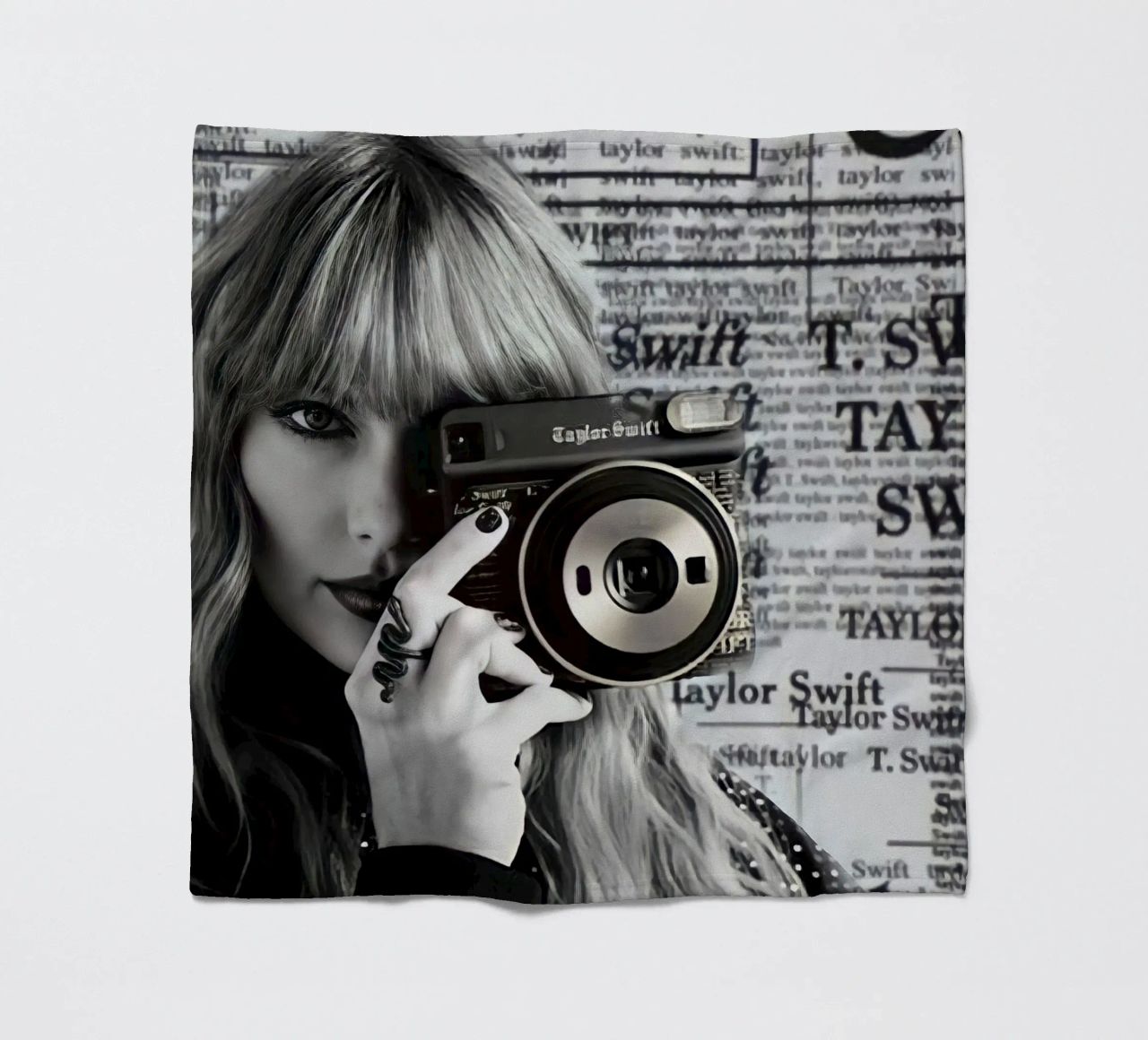 Taylor swift and clasic camera coperta in pile da avissta