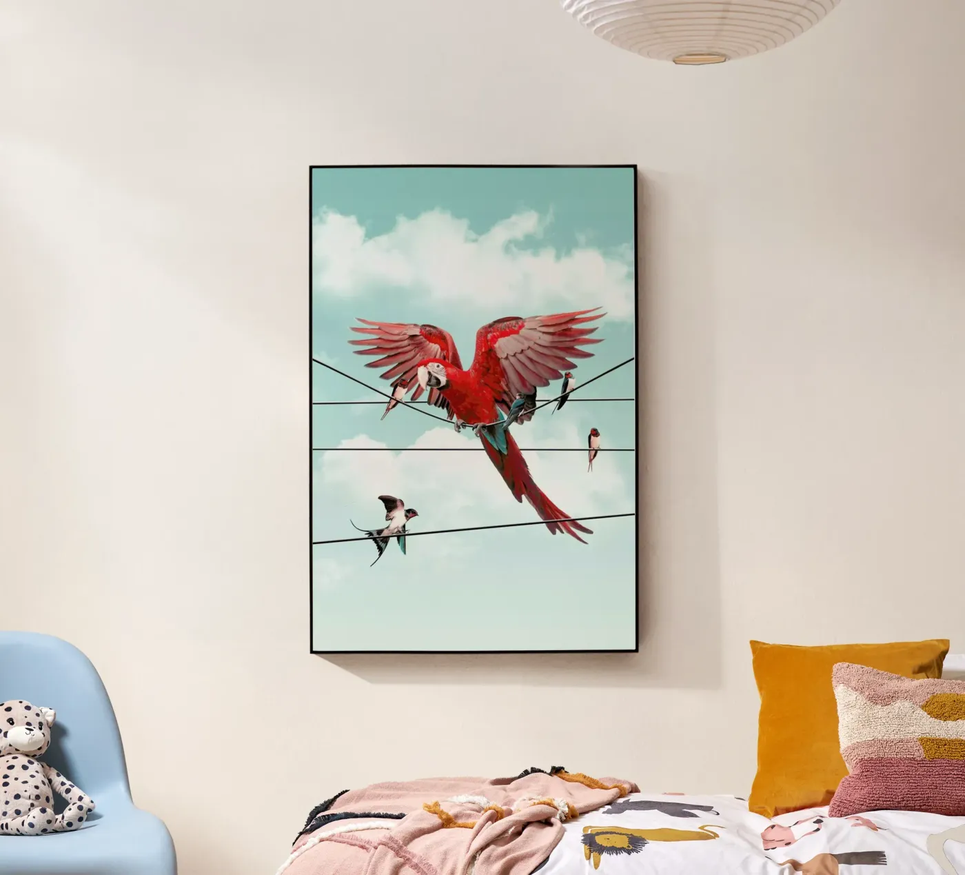 Colourful Stranger plexiglass da Jonas Loose