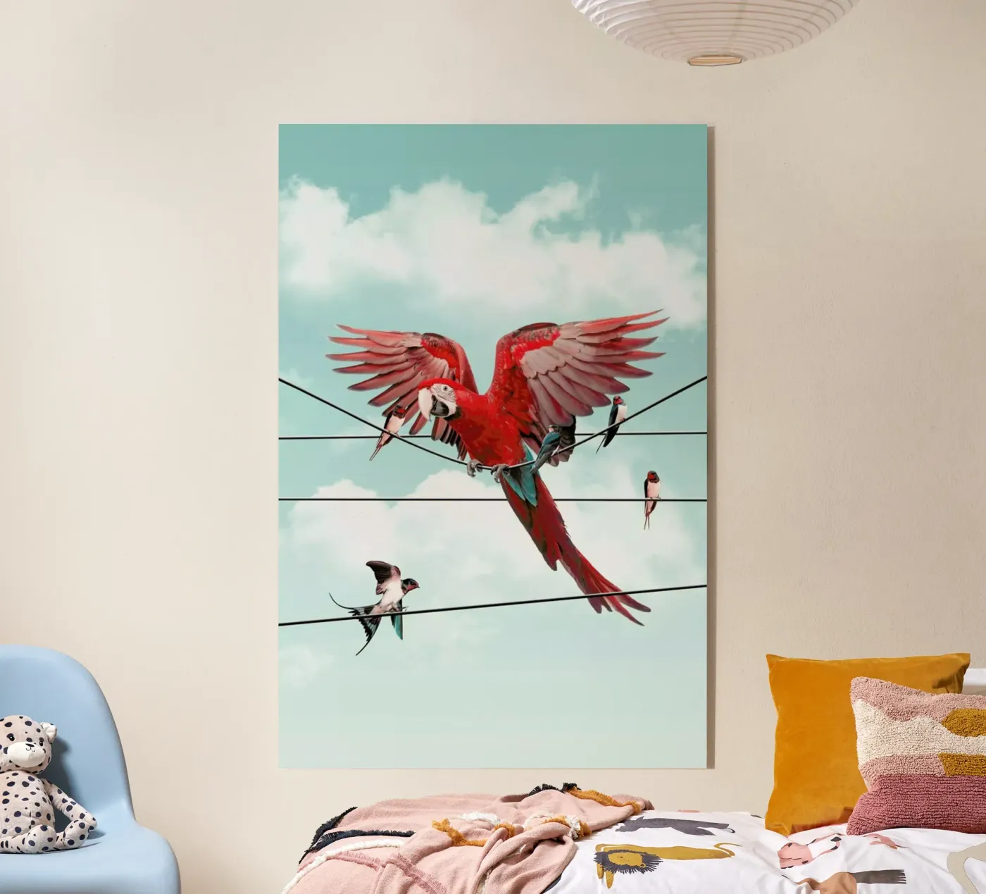 Colourful Stranger plexiglass da Jonas Loose