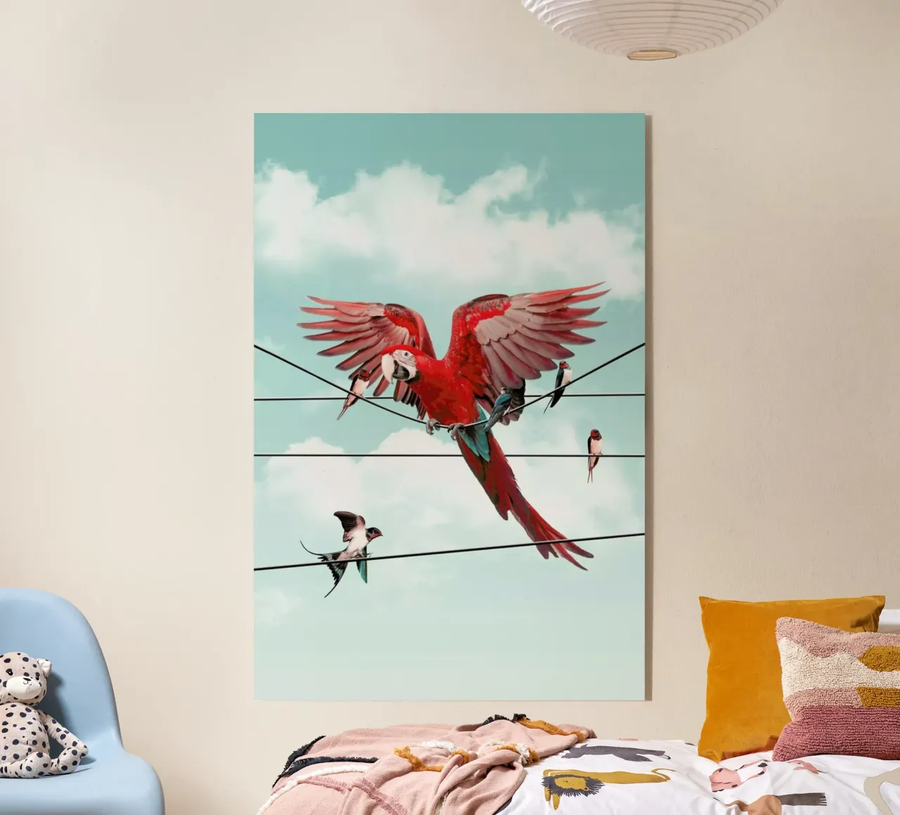 Colourful Stranger plexiglass da Jonas Loose