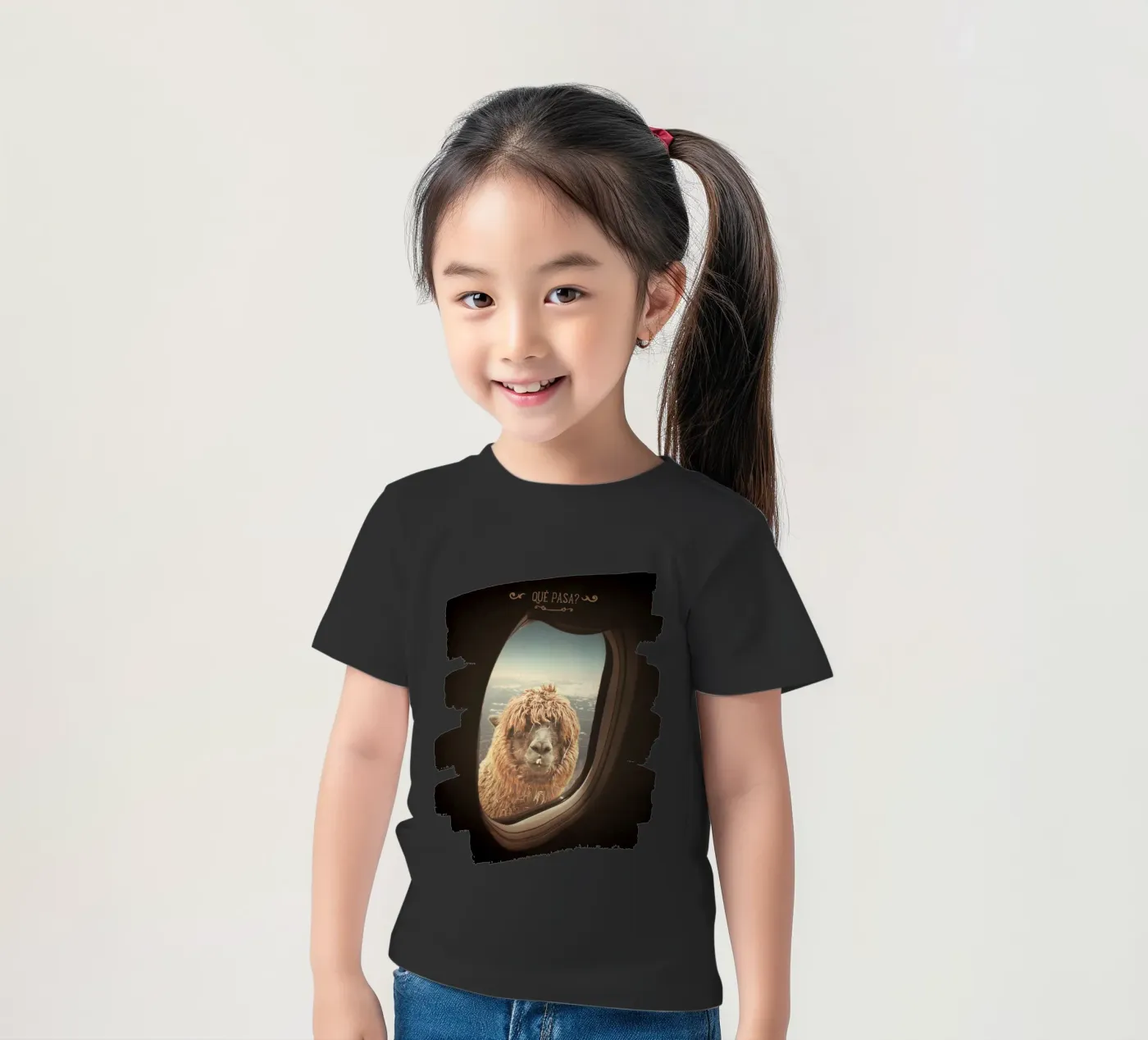 Que Pasa ? t-shirt bambini da Monika Strigel
