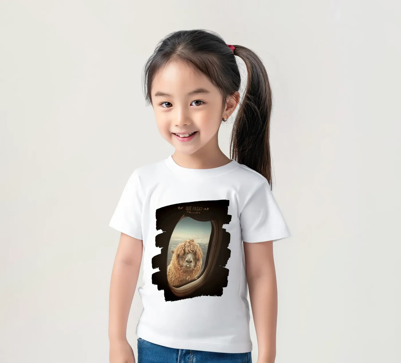 Que Pasa ? t-shirt bambini da Monika Strigel