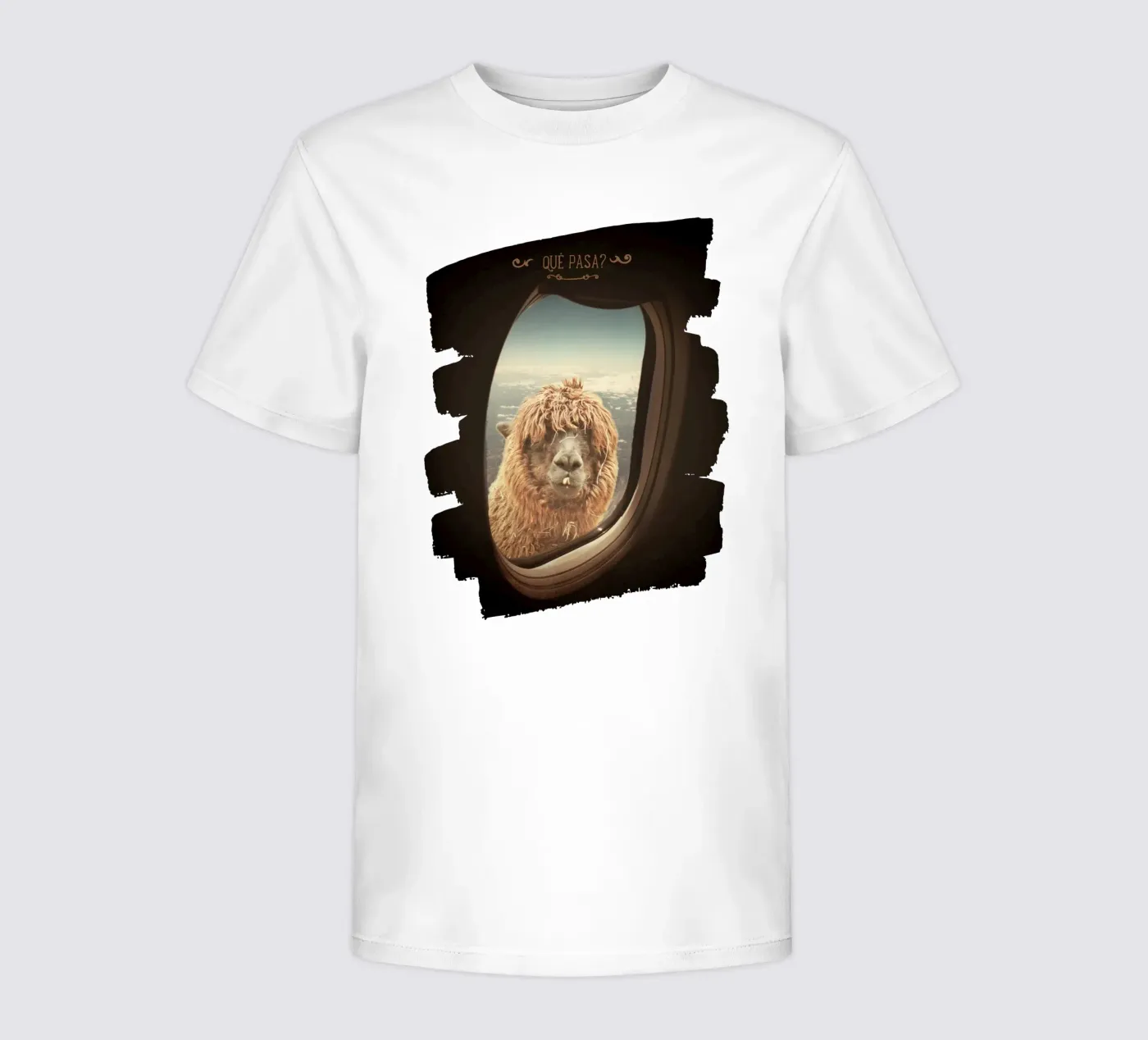 Que Pasa ? t-shirt bambini da Monika Strigel