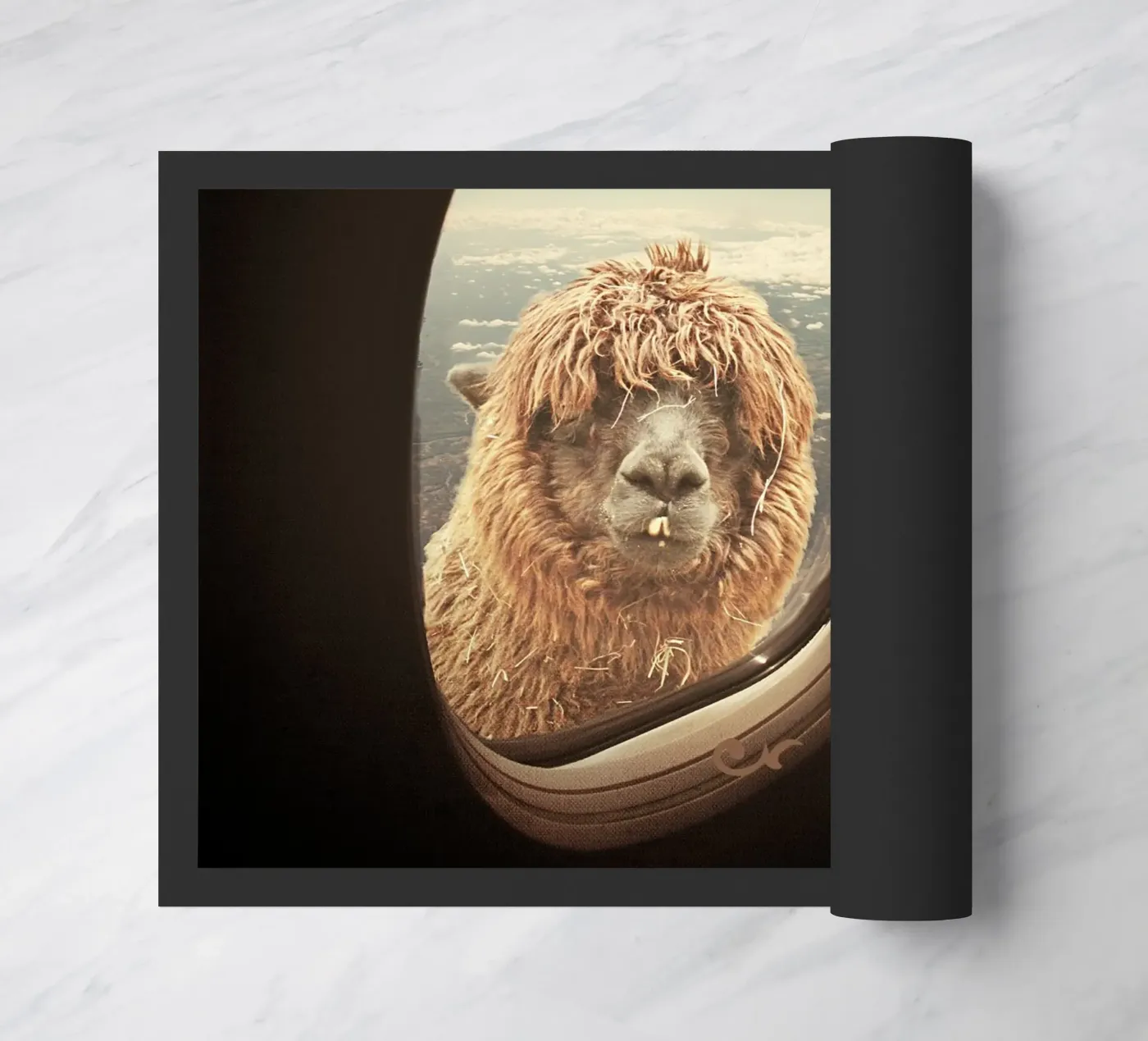 Que Pasa ? deurmat van Monika Strigel