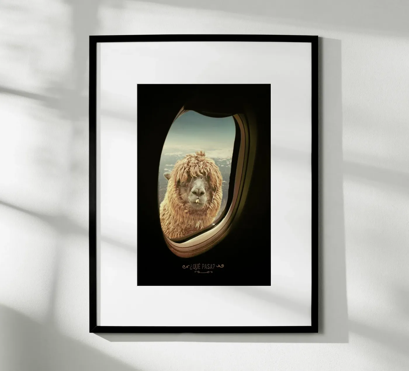 Que Pasa ? Poster von Monika Strigel