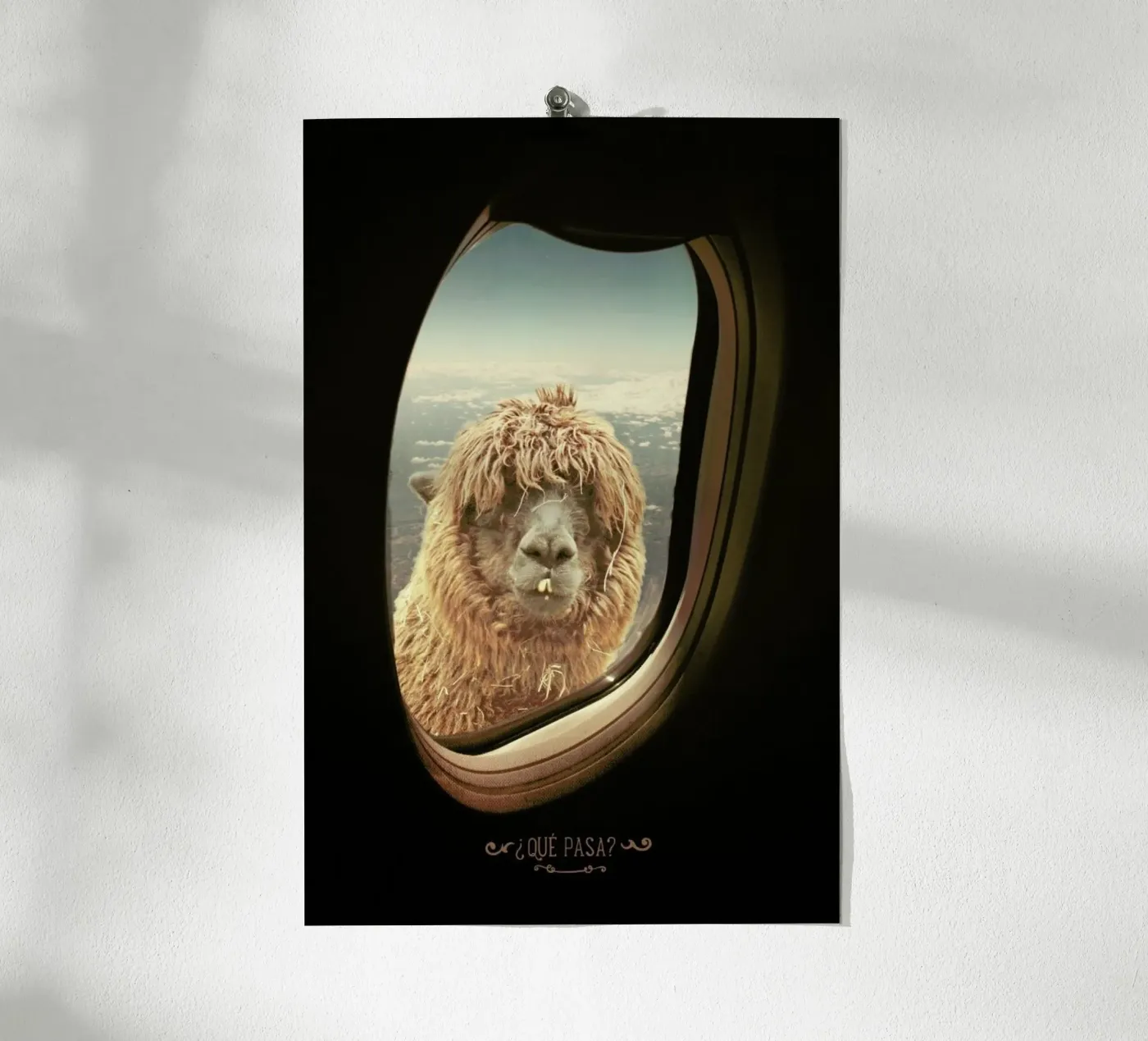 Que Pasa ? Poster von Monika Strigel