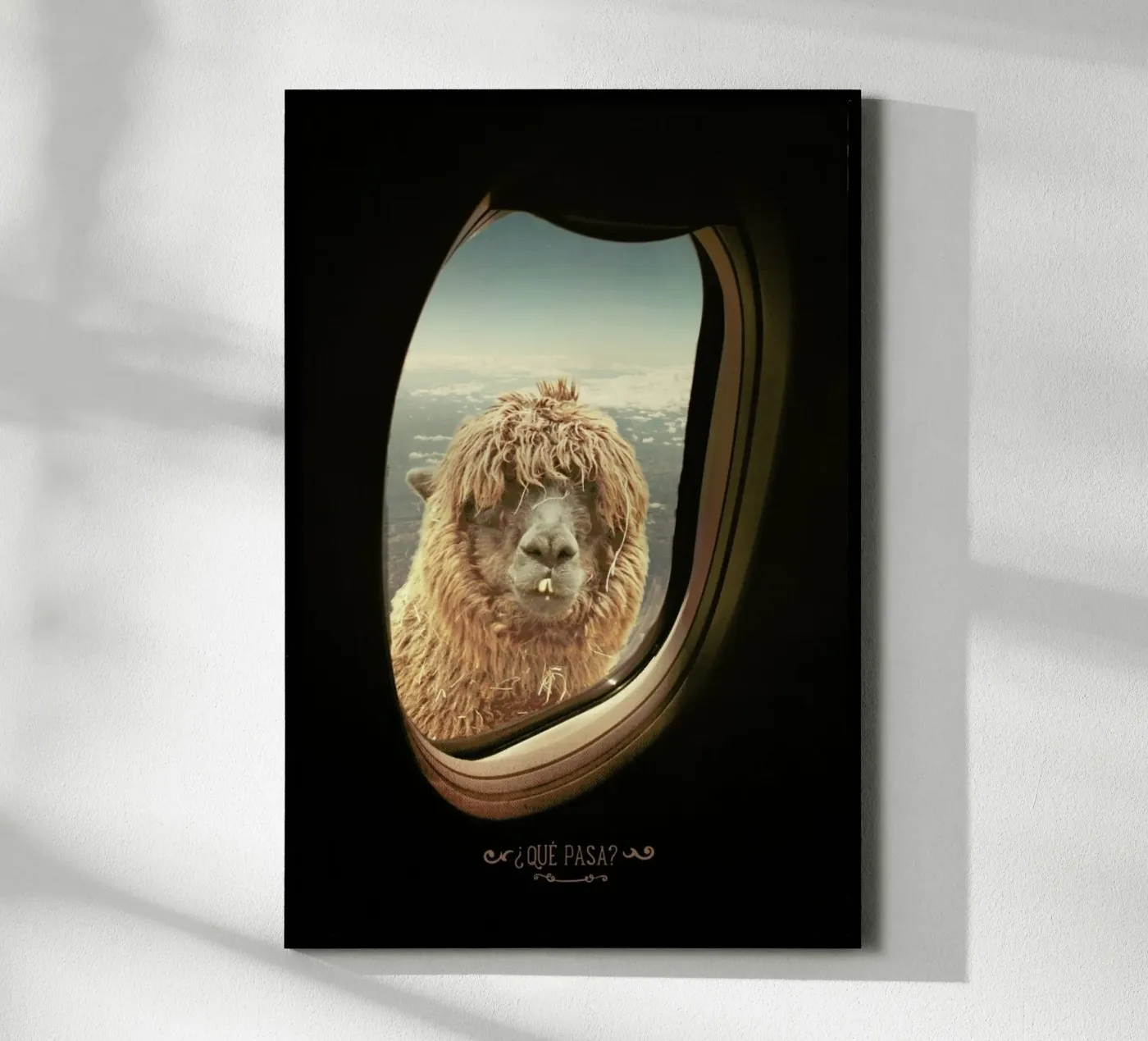 Que Pasa ? Poster von Monika Strigel