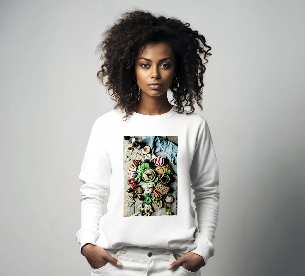 Vesperplatte sweatshirt van Eat this