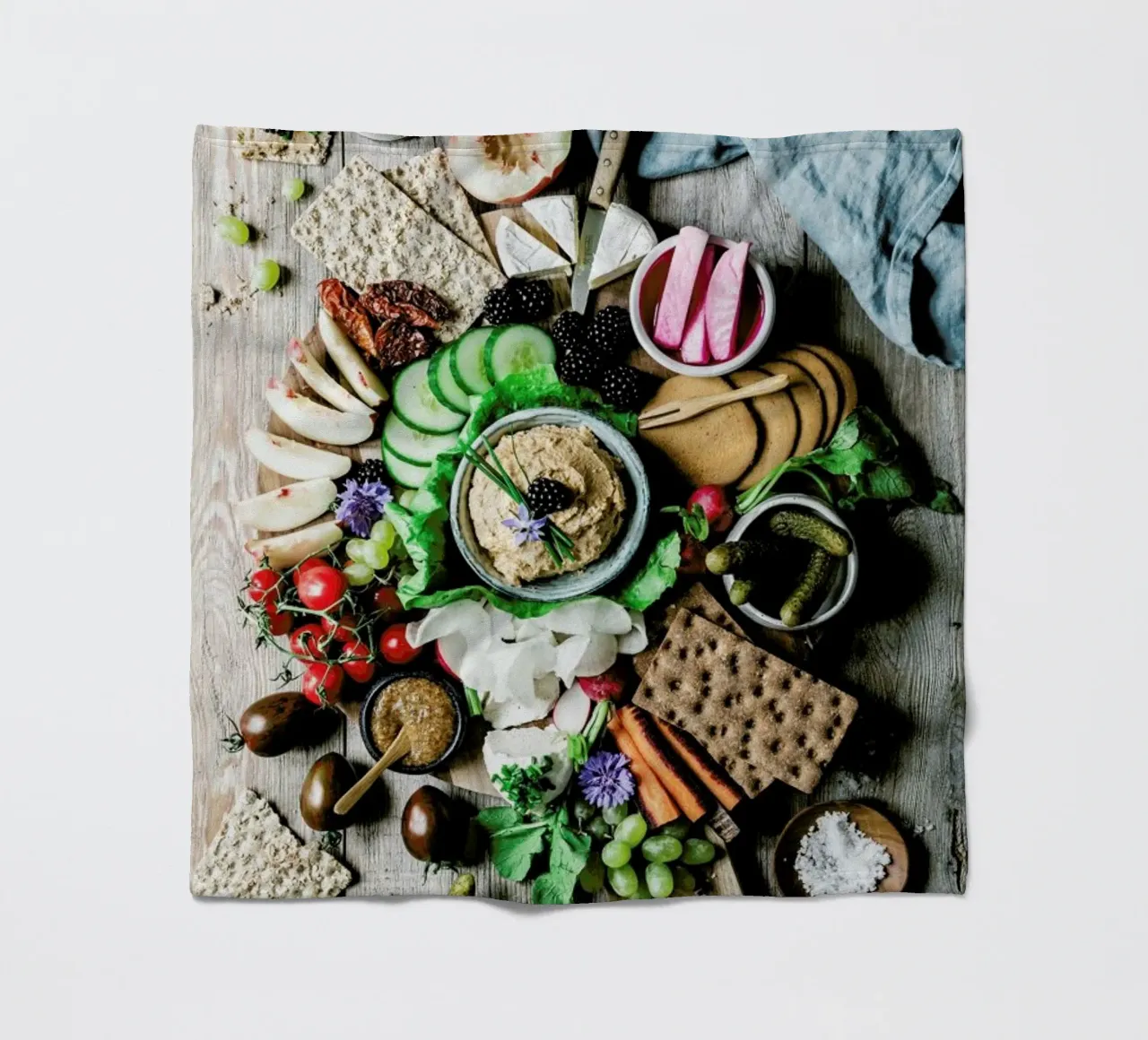 Vesperplatte coperta in pile da Eat this