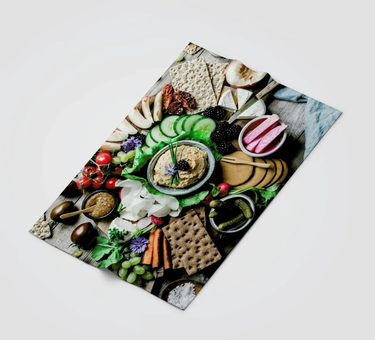 Vesperplatte coperta in pile da Eat this