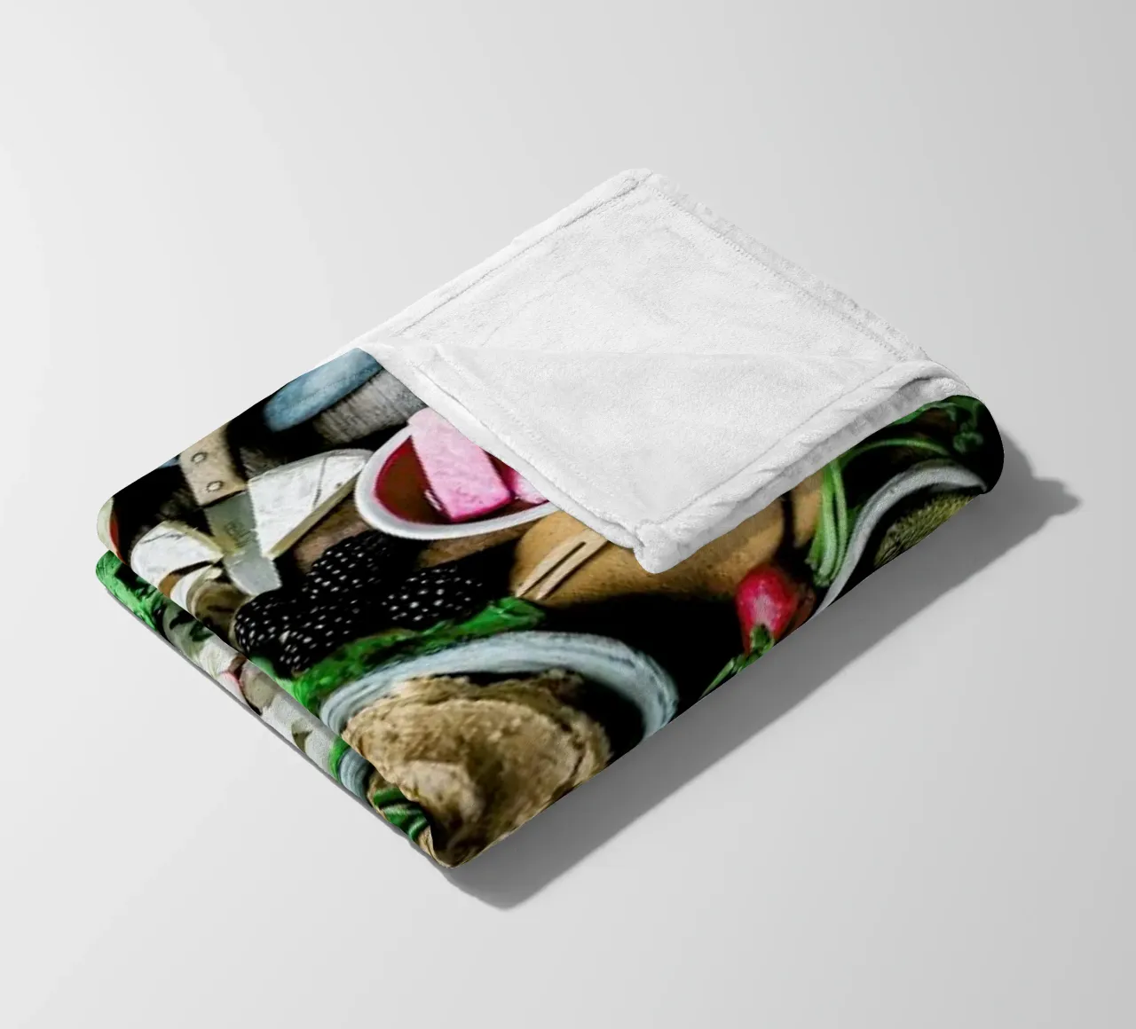 Vesperplatte coperta in pile da Eat this