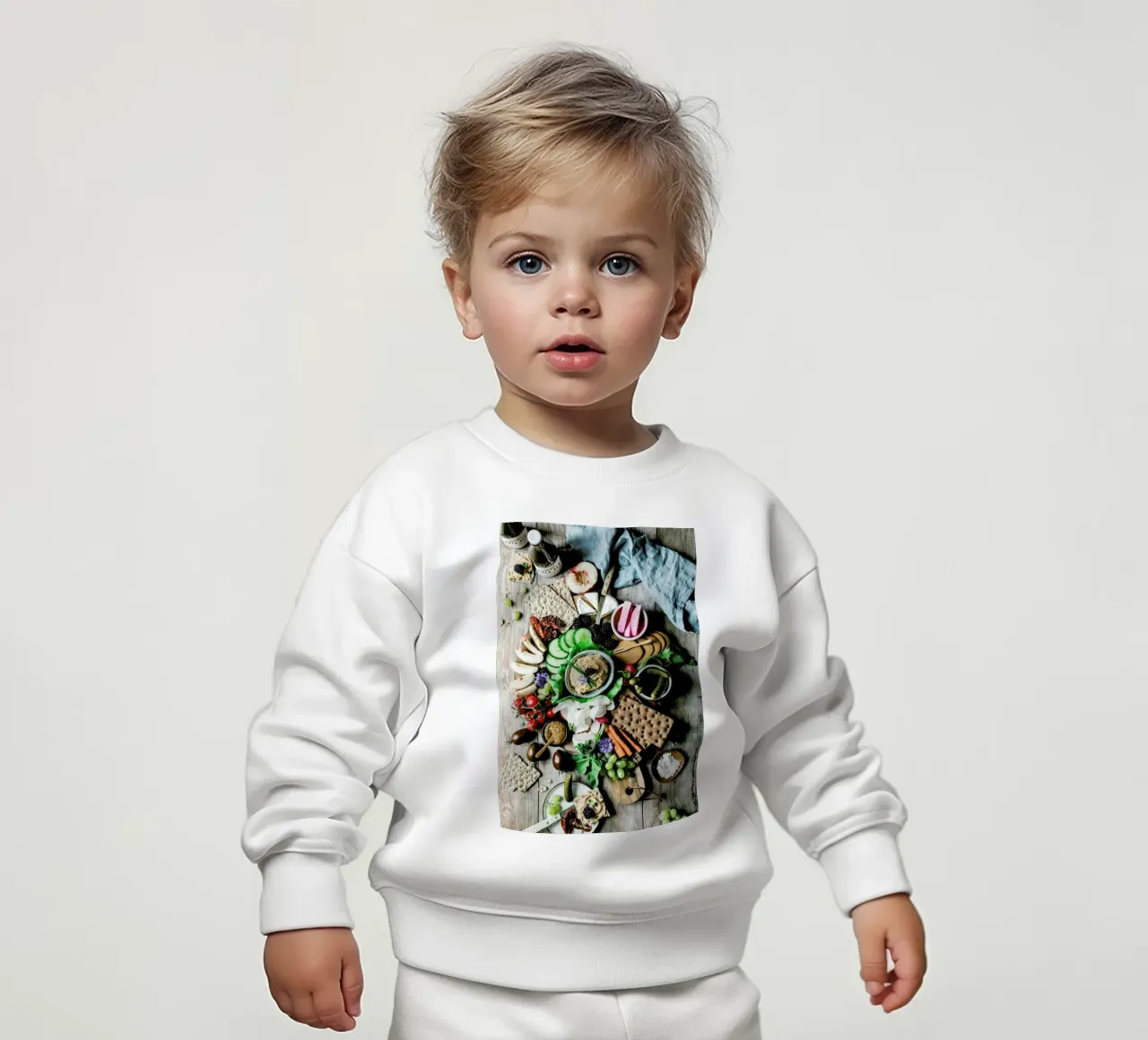 Vesperplatte sudadera de bebé de Eat this