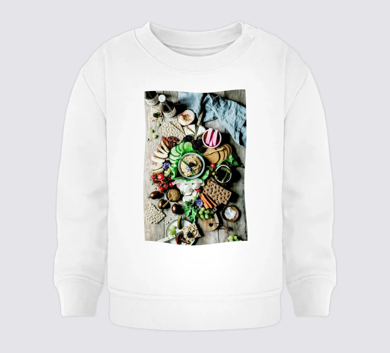 Vesperplatte sudadera de bebé de Eat this