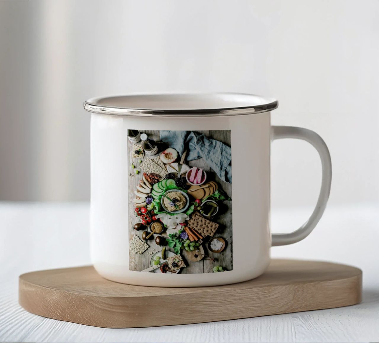 Vesperplatte tazza in smalto da Eat this