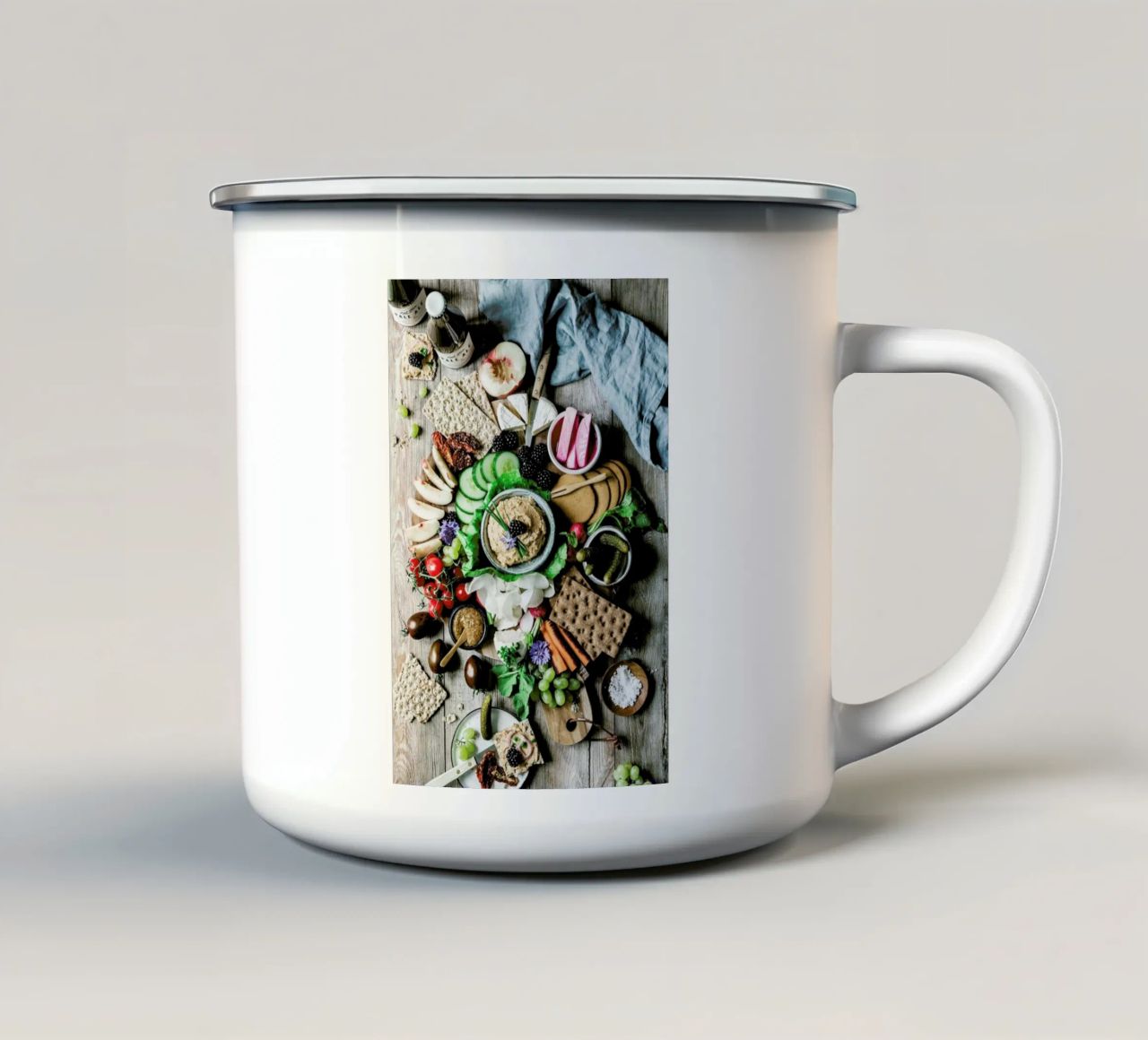 Vesperplatte tazza in smalto da Eat this