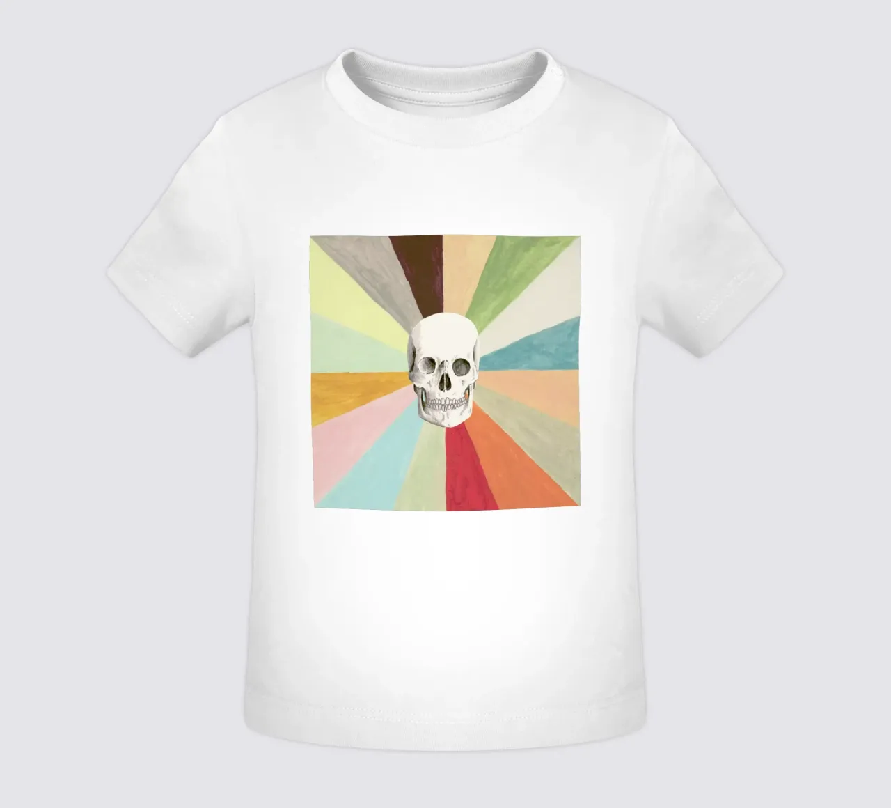 Skull is Cool baby t-shirt by Florent Bodart