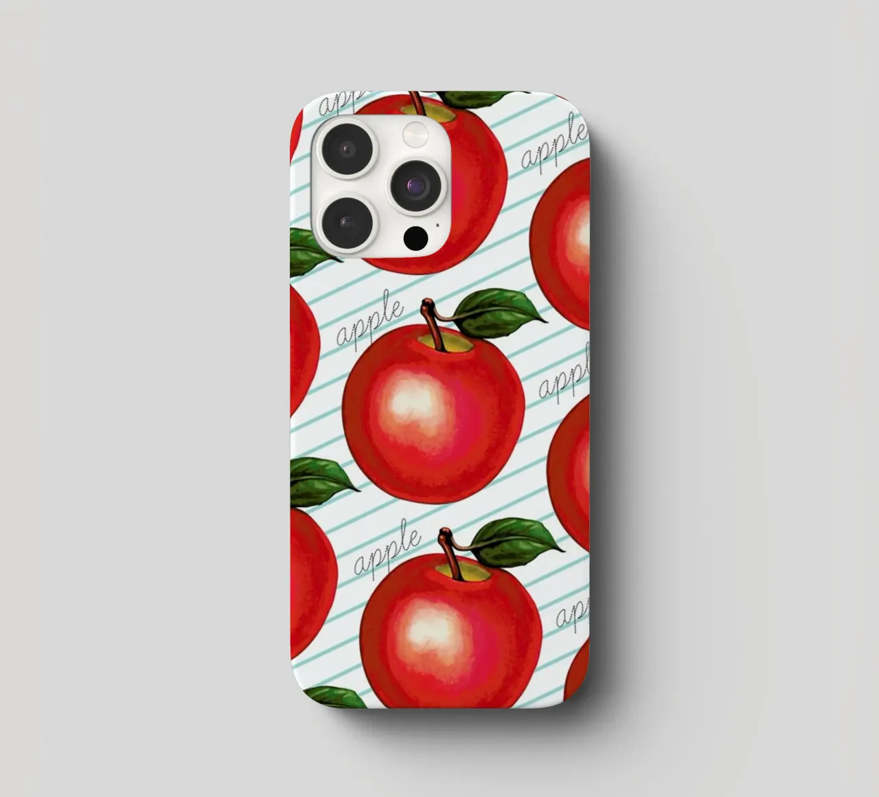 Lunch Patterns Apple Ruled cover iphone da Kelly Gilleran