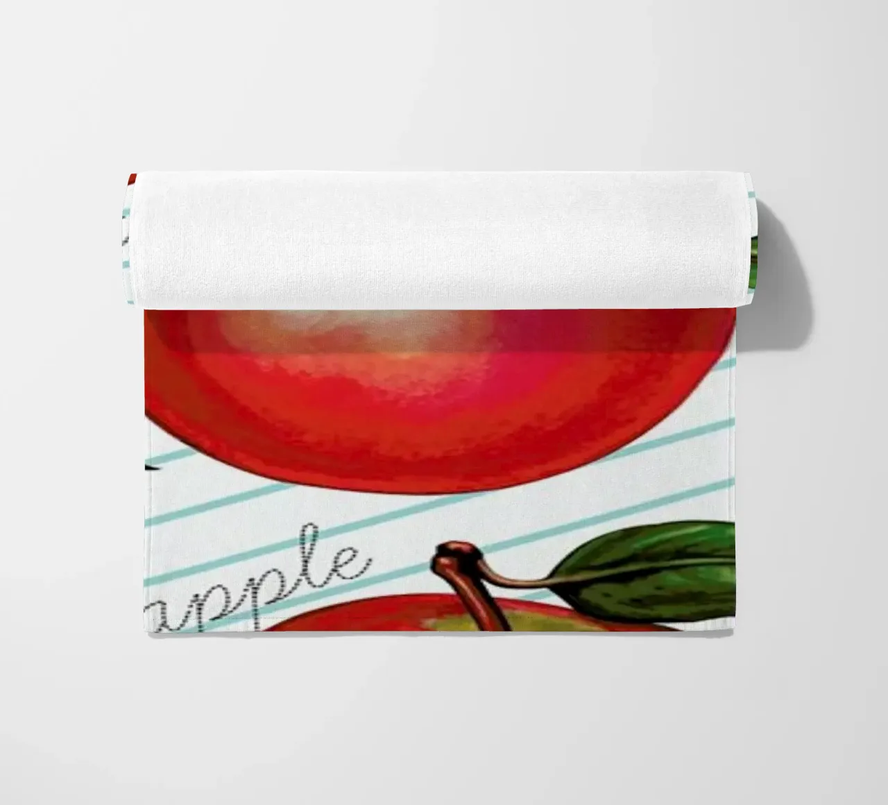 Lunch Patterns Apple Ruled telo mare da Kelly Gilleran