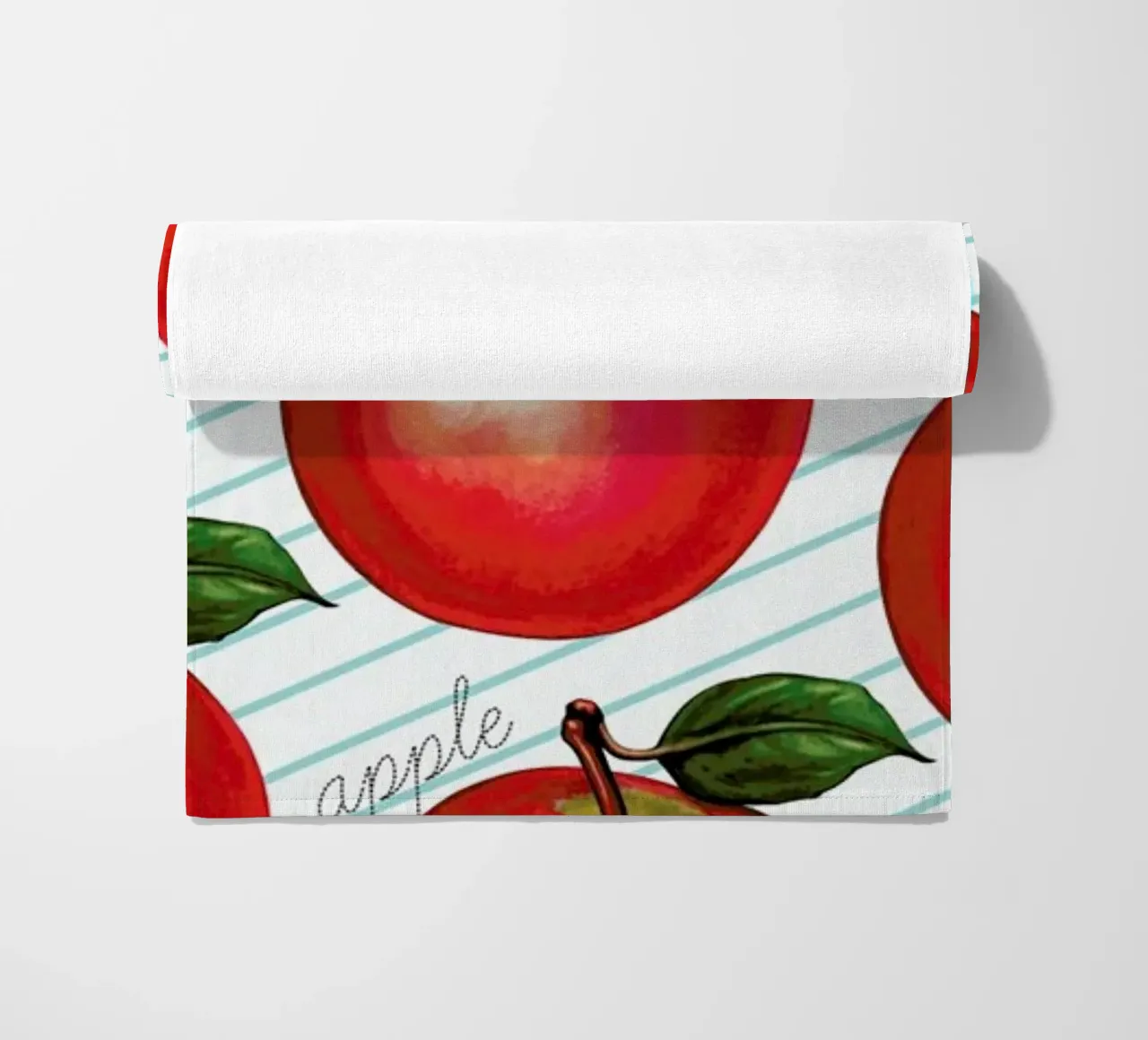 Lunch Patterns Apple Ruled telo mare da Kelly Gilleran