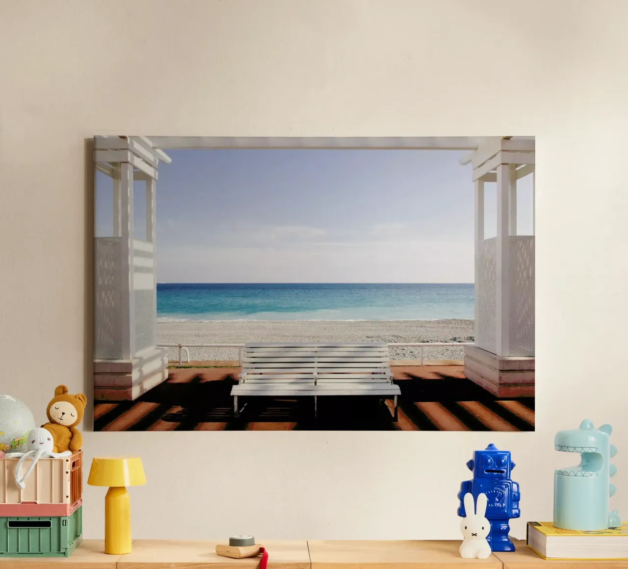 Window to the Sea tela con Cornice a cassetta da Pictufy