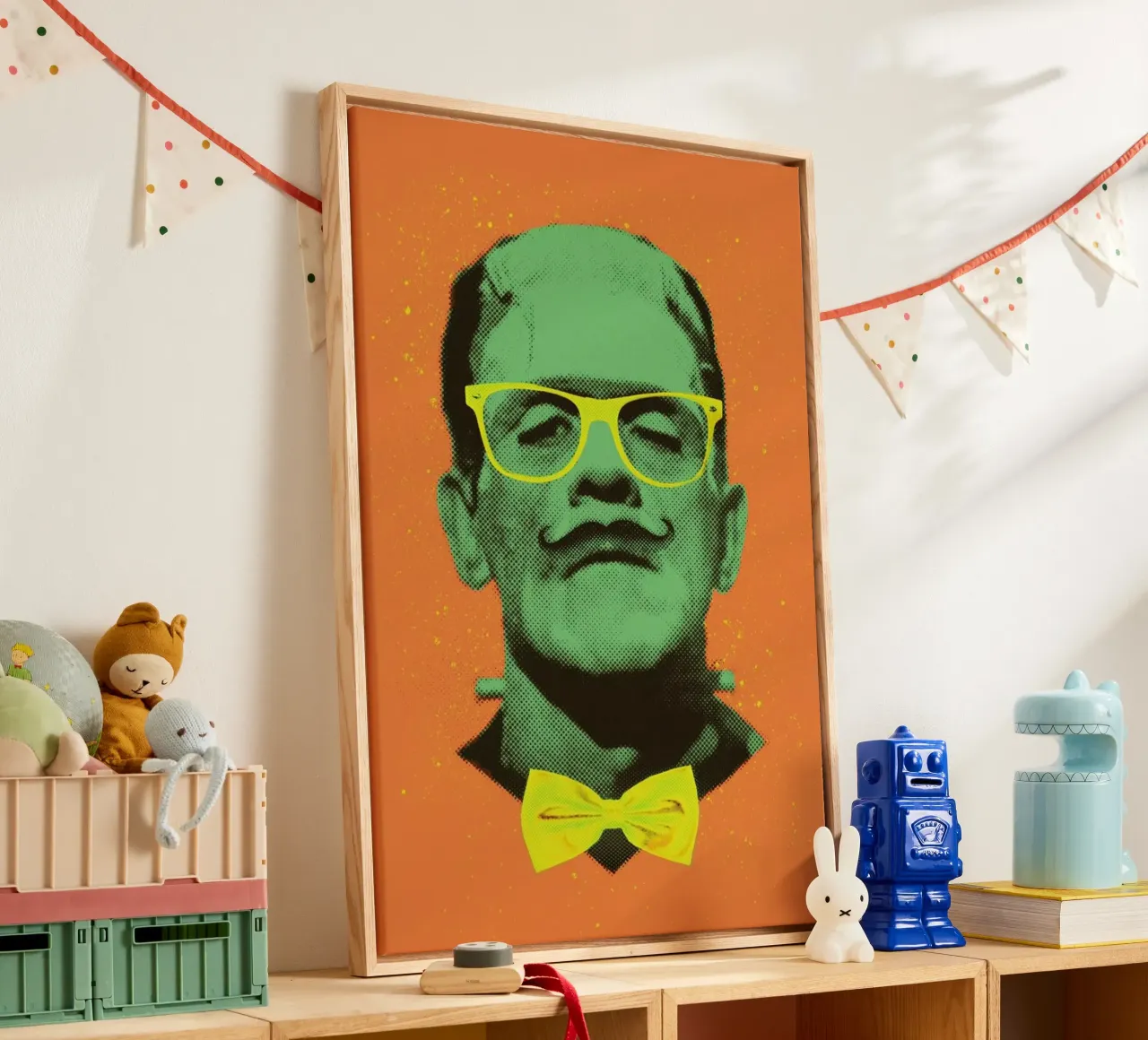 Mr Frank tela con Cornice a cassetta da Victorsbeard