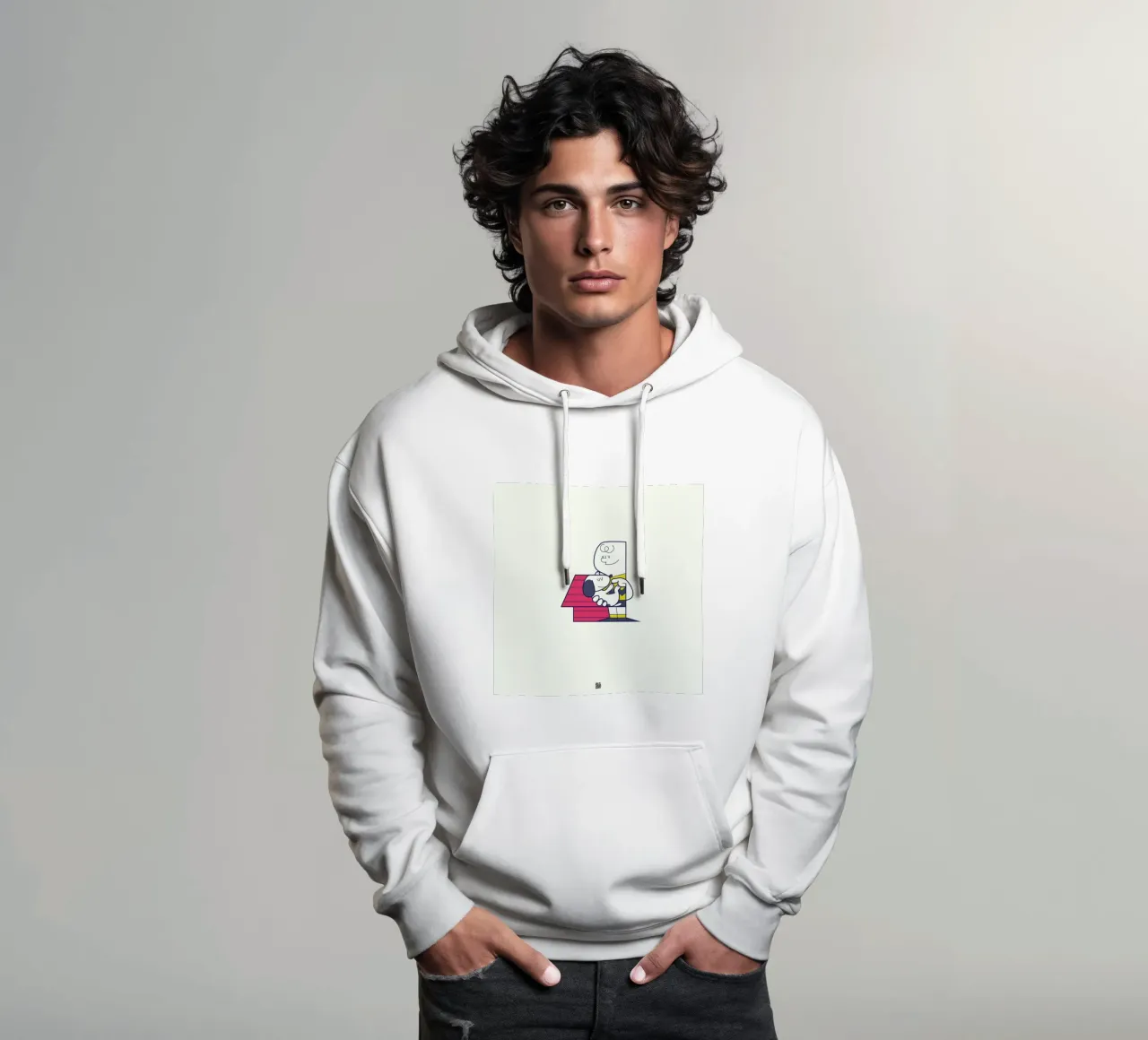 Home is where you are felpa con cappuccio da Ale Giorgini