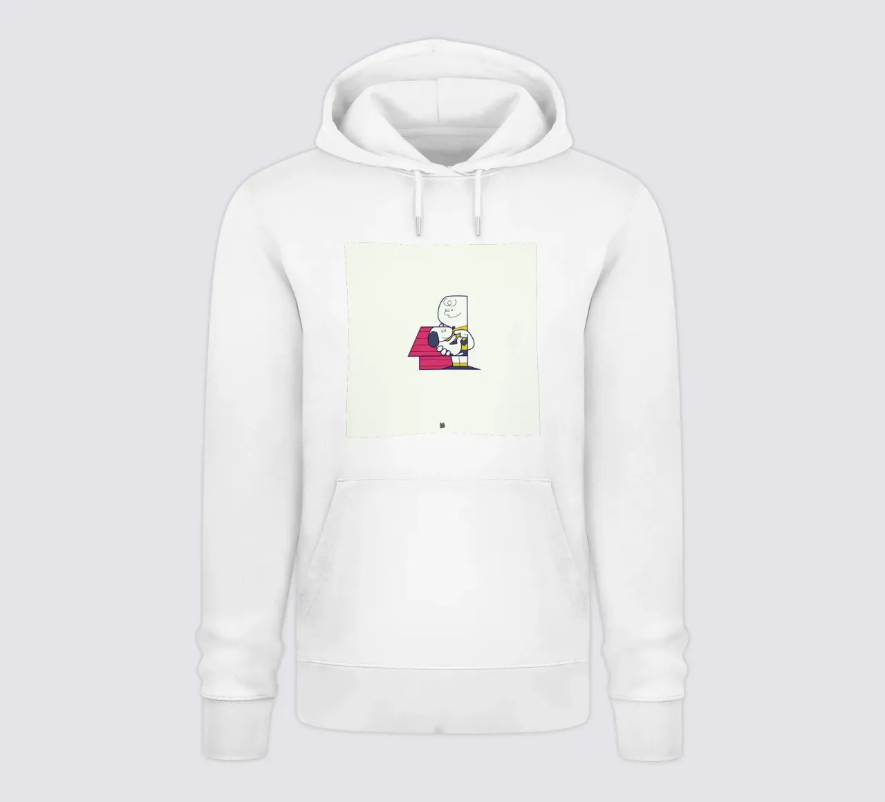 Home is where you are felpa con cappuccio da Ale Giorgini