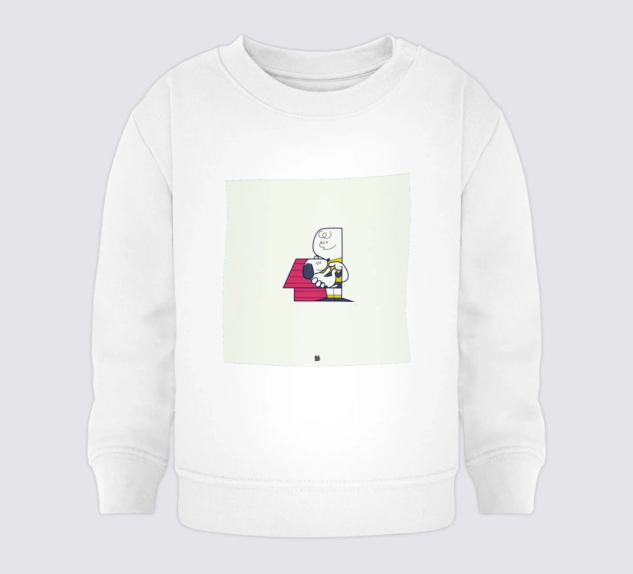Home is where you are felpa neonato da Ale Giorgini